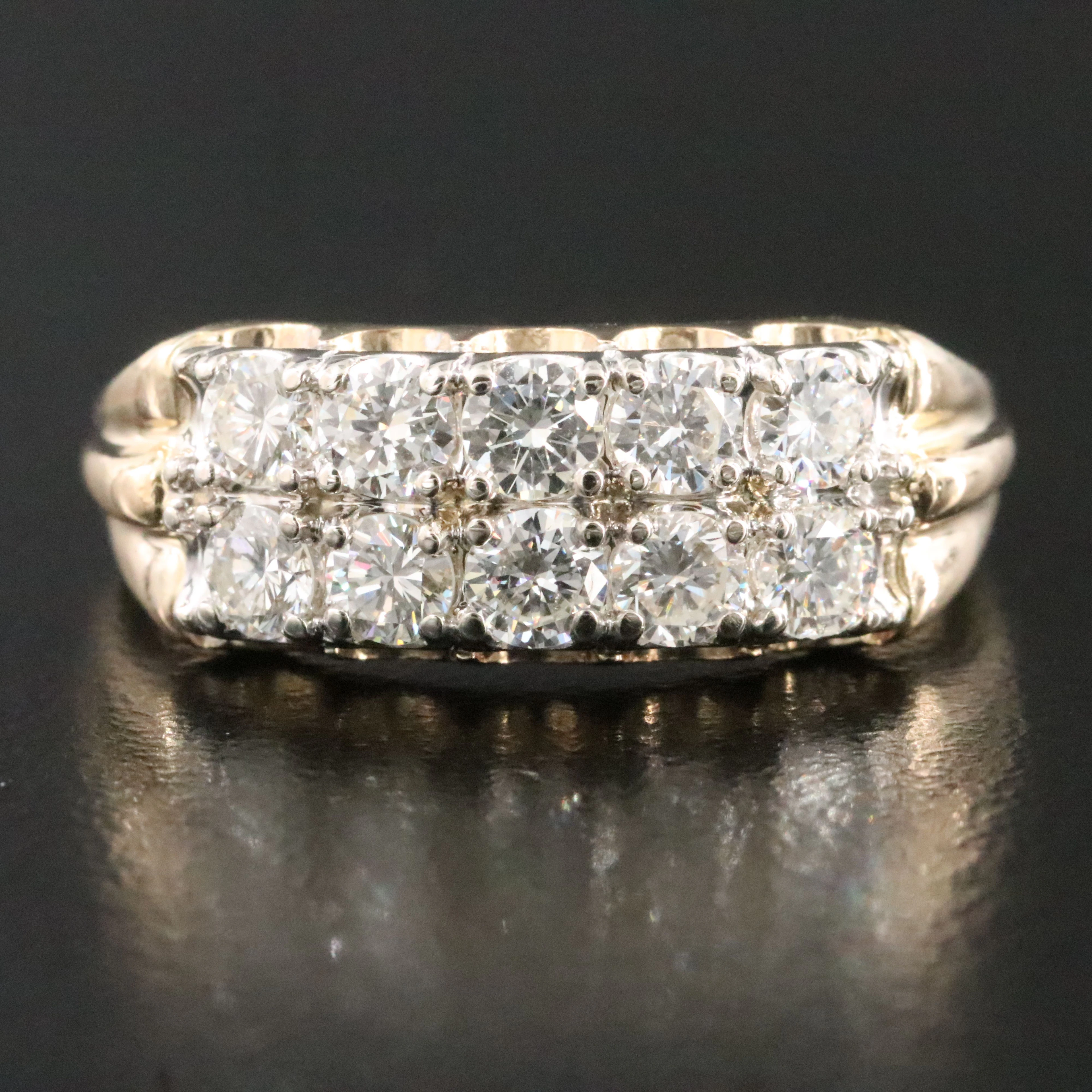 14K 1.00 CTW Diamond Ring