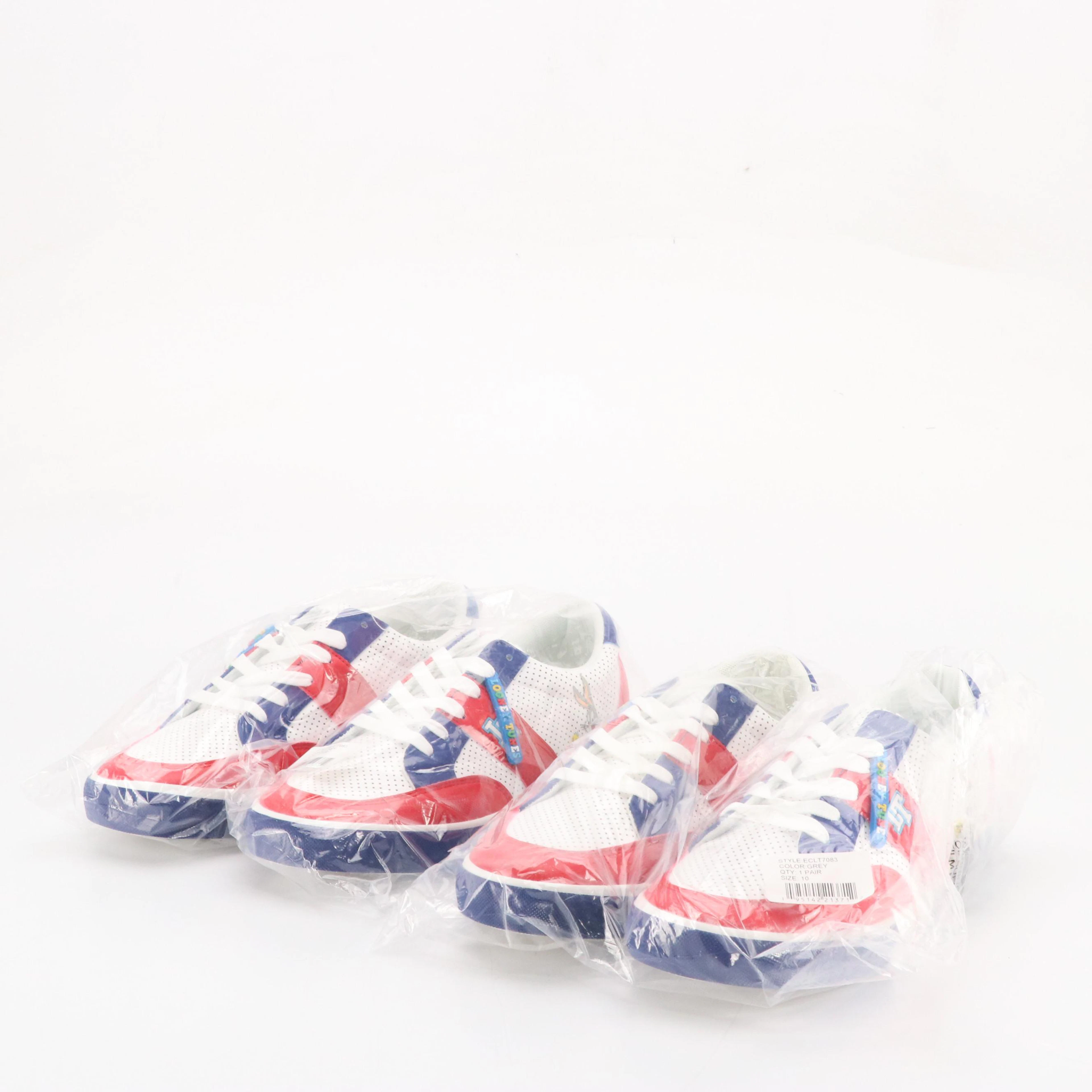Men's Looney Tunes Bugs Bunny and Friends Low-Top Sneakers