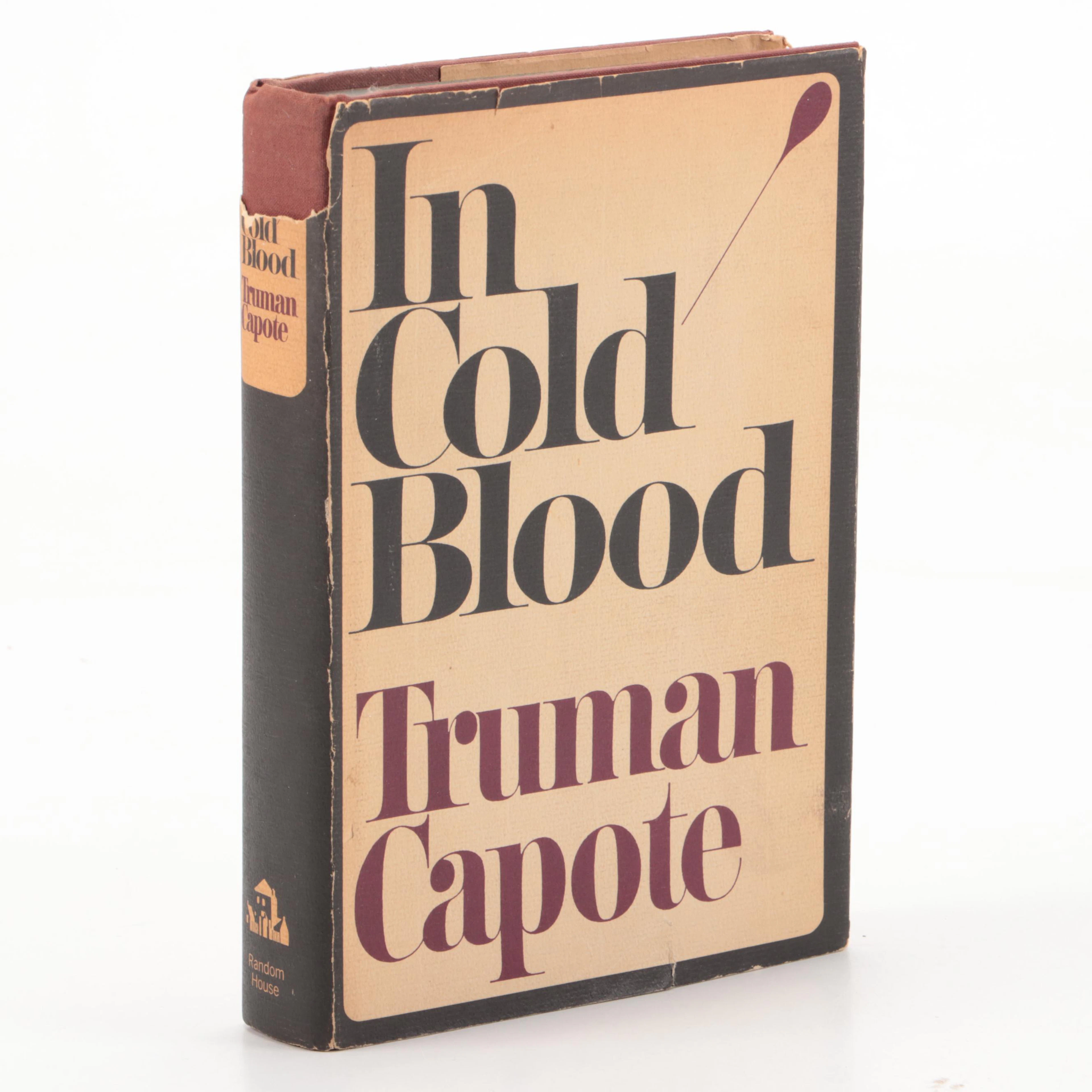 First Printing "In Cold Blood" by Truman Capote, 1966