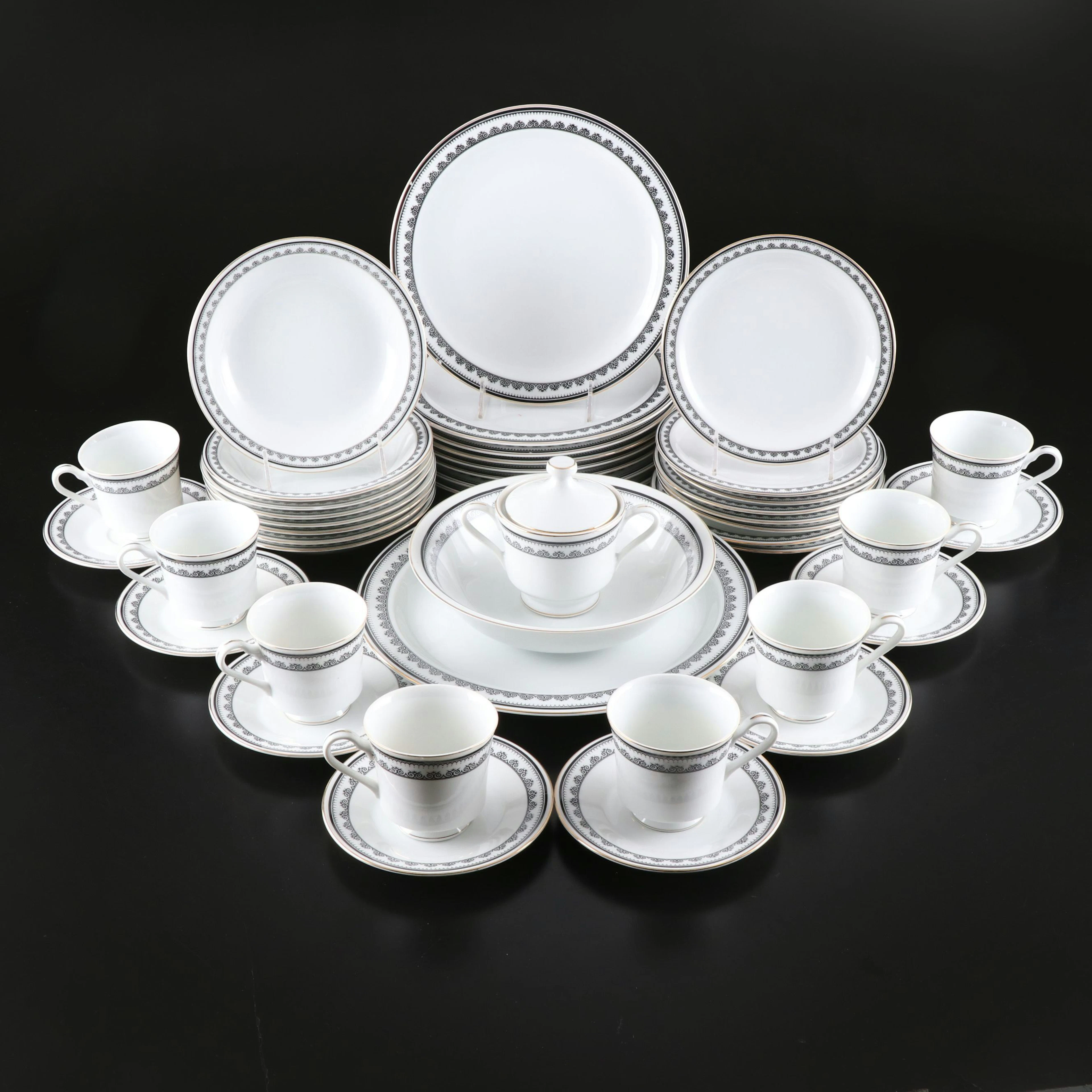 Empress China "Mediterranean" Porcelain Tableware