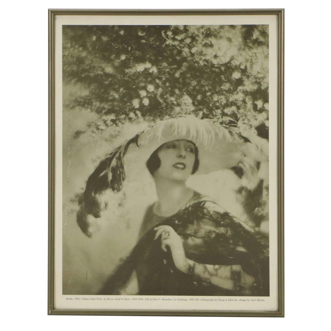 Halftone After Baron Adolf de Meyer "Berthe"