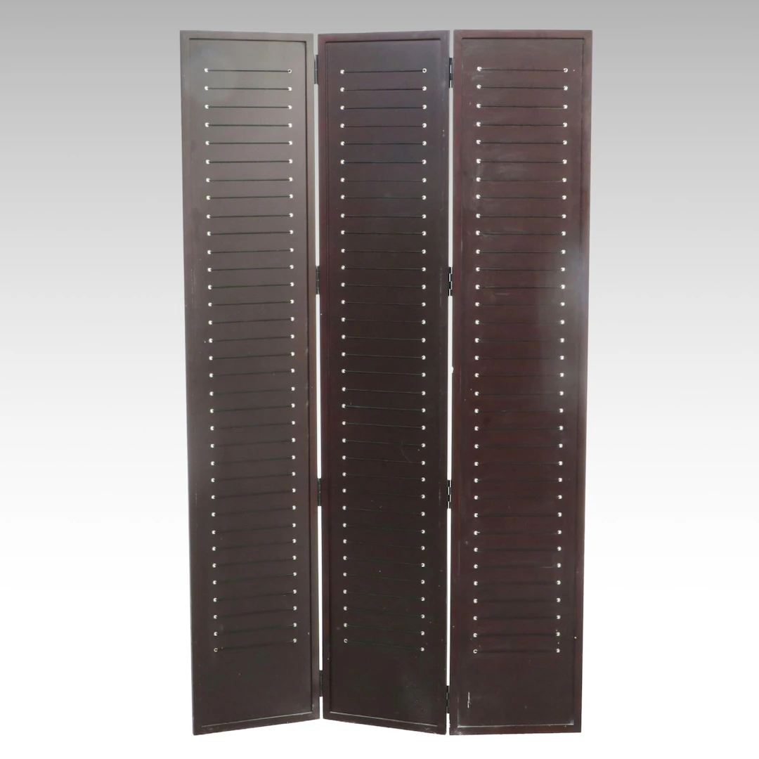 Umbra Modernist Style Three-Panel Room Divider