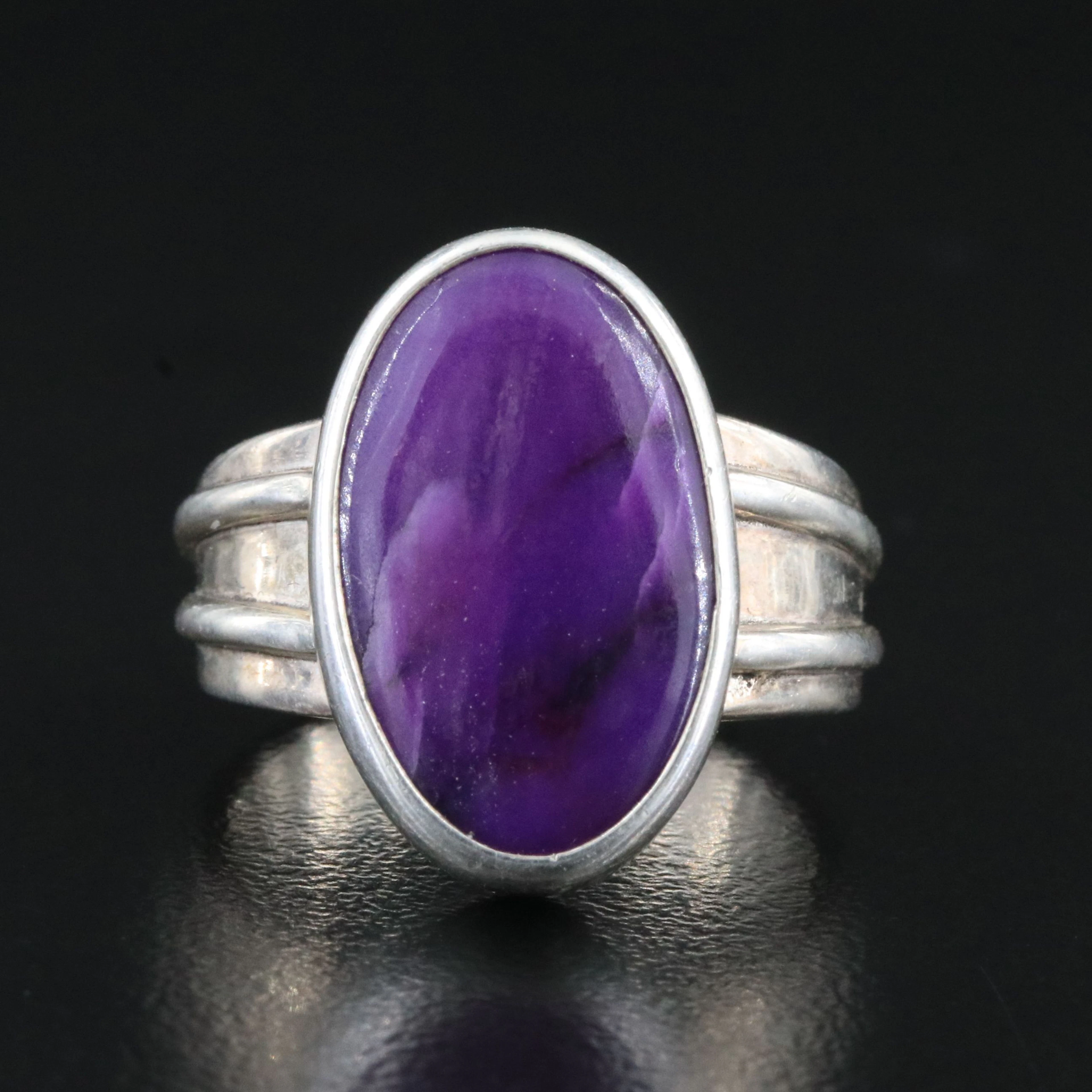 Shano Sterling Sugilite Ring