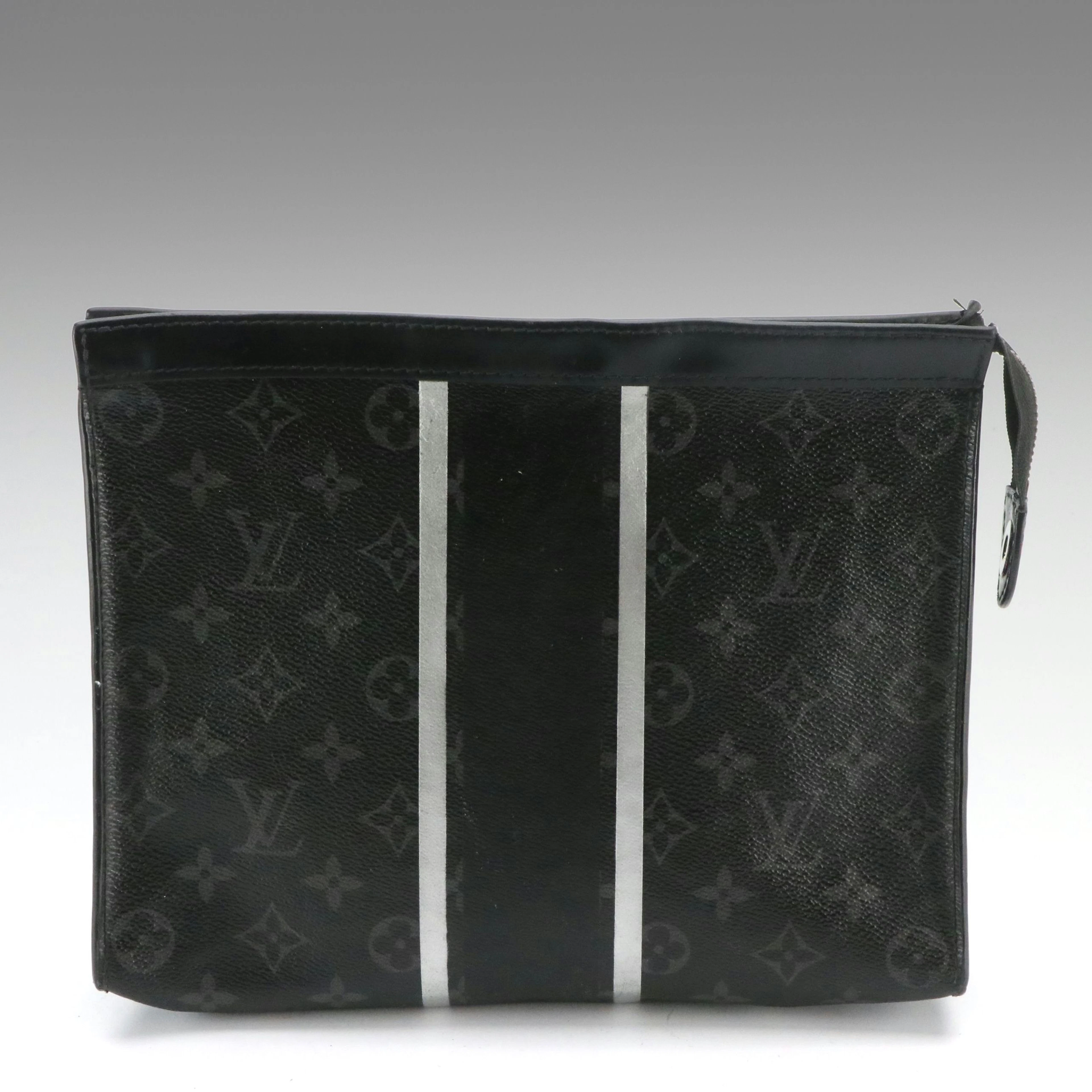 Louis Vuitton x Fragment Pochette Voyage MM in Monogram Eclipse Canvas