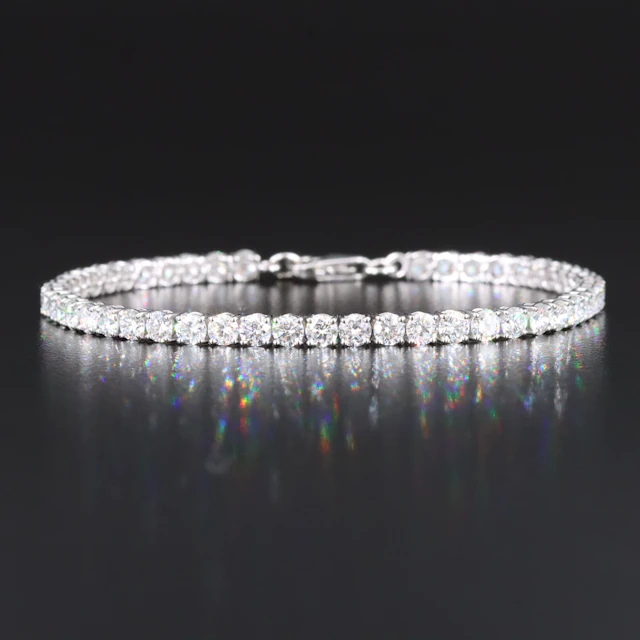 14K 5.08 CTW Lab Grown Diamond Line Bracelet