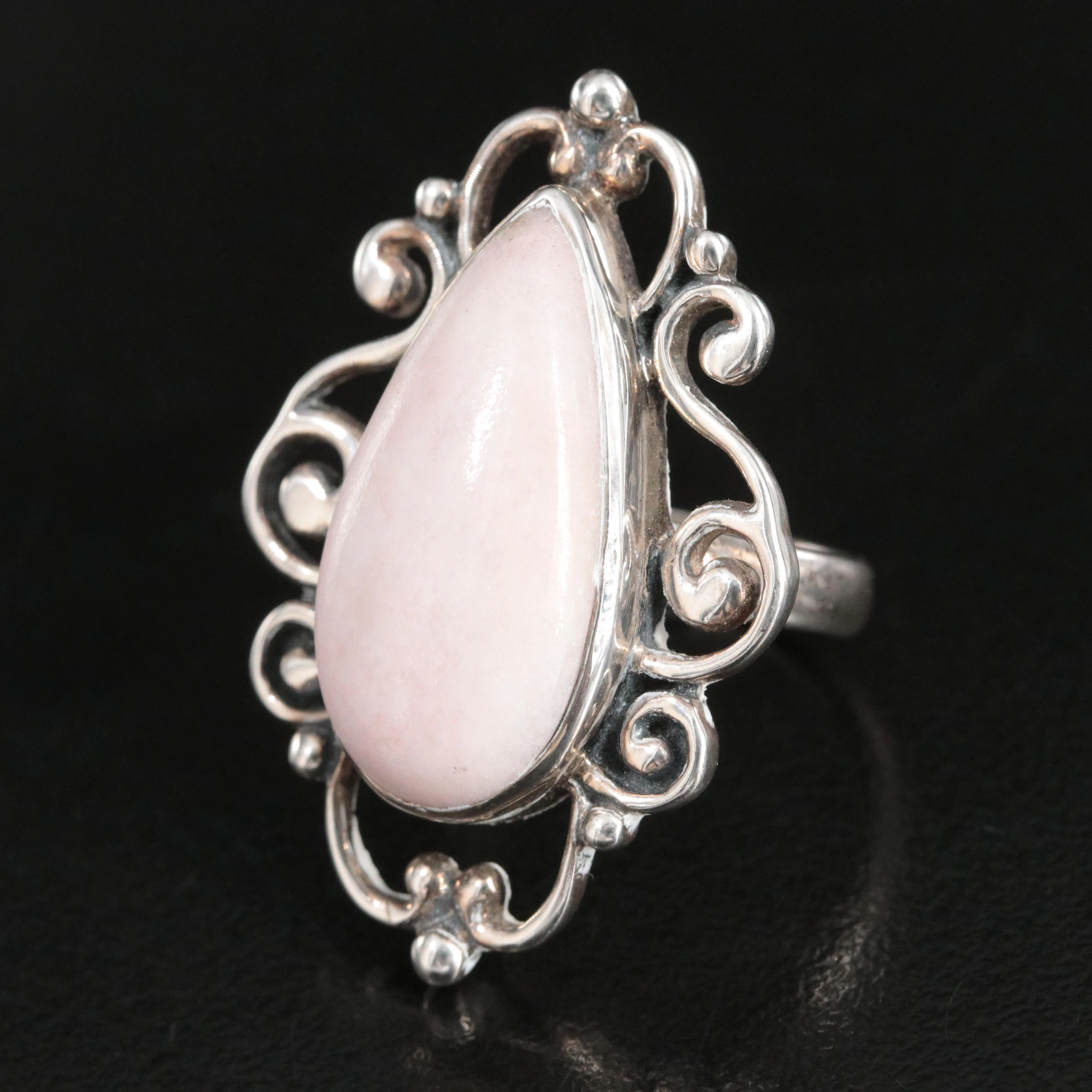 Sterling Rhodonite Ring