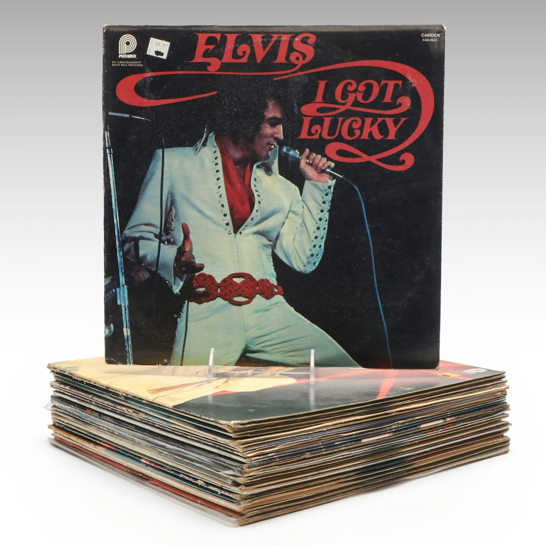"Please Don't Stop Loving Me" and More Elvis Presley Vinyl Records
