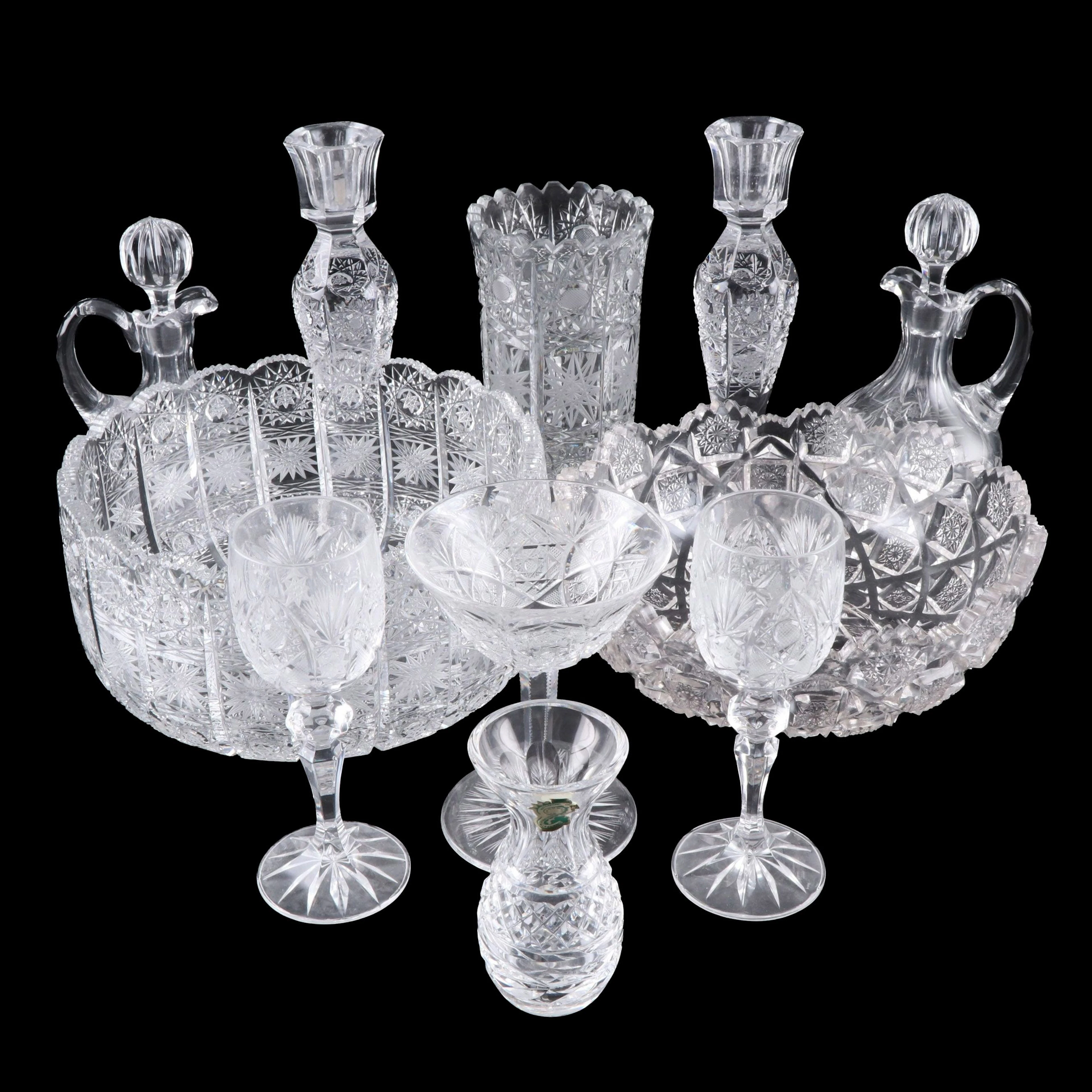 Waterford "Glandore" Crystal Bud Vase and More Crystal Table Décor