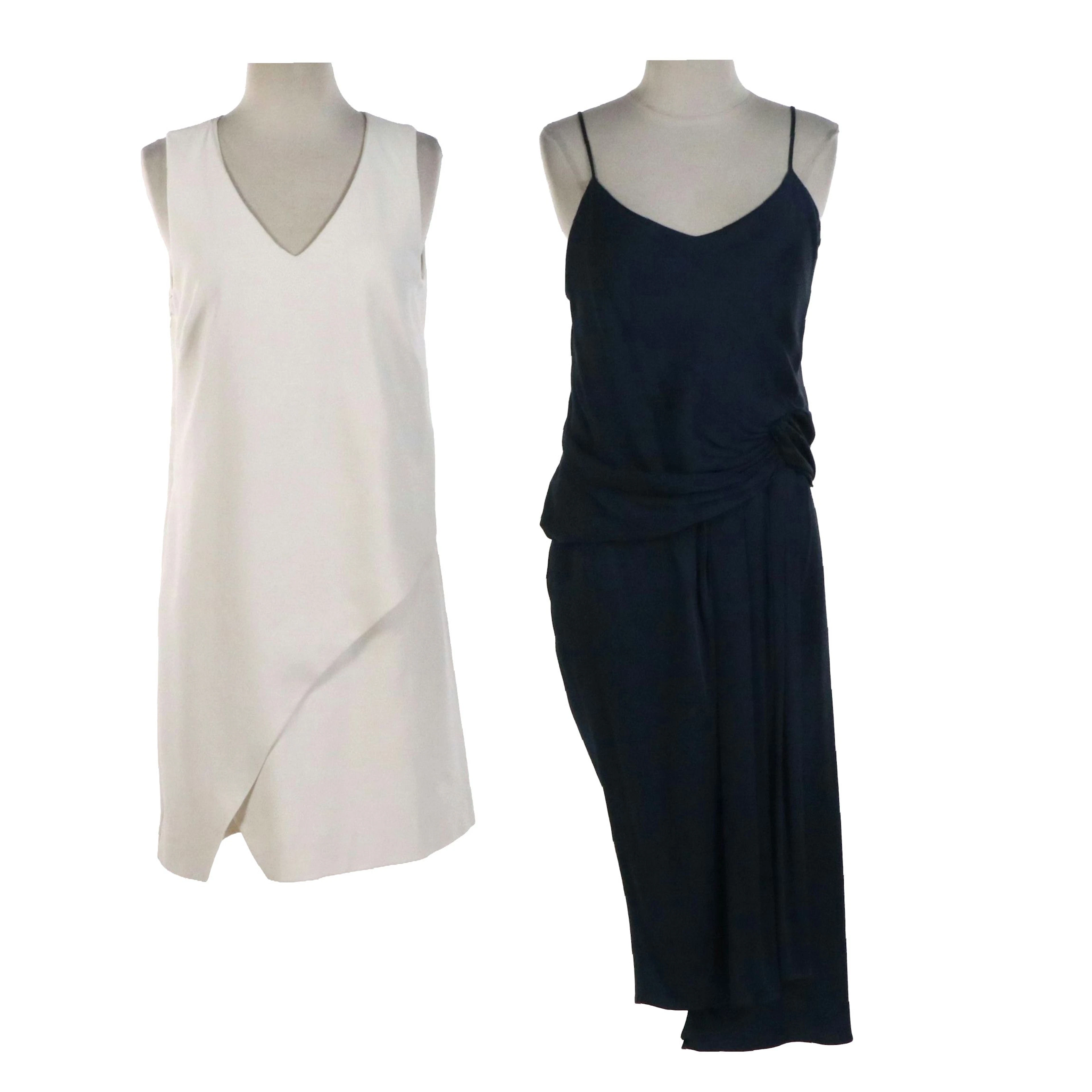 Jason Wu Sleeveless Midi Dress and Diane Von Furstenberg White Shift DRess