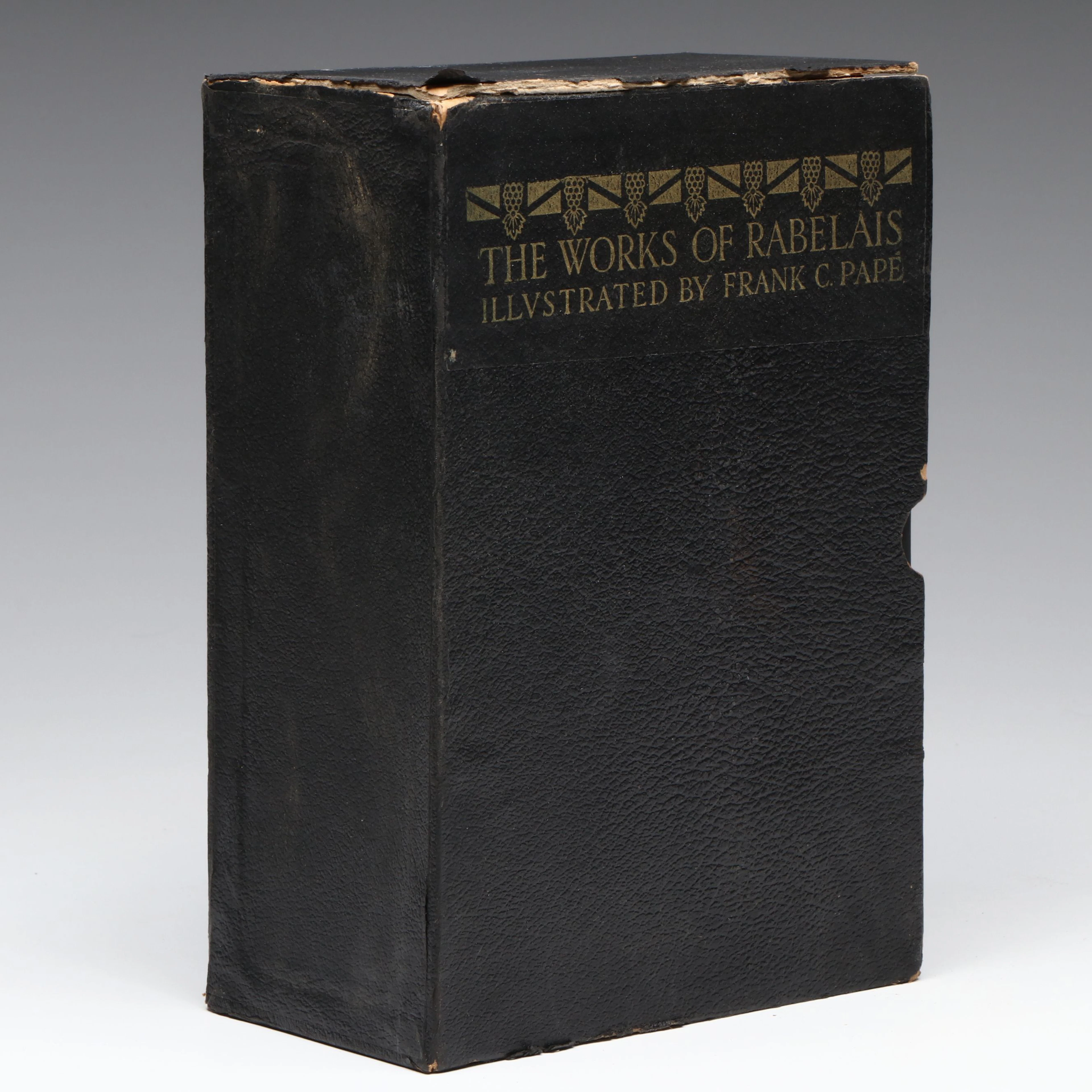 "The Complete Works of François Rabelais" Illustrated by Frank C. Papé, 1927