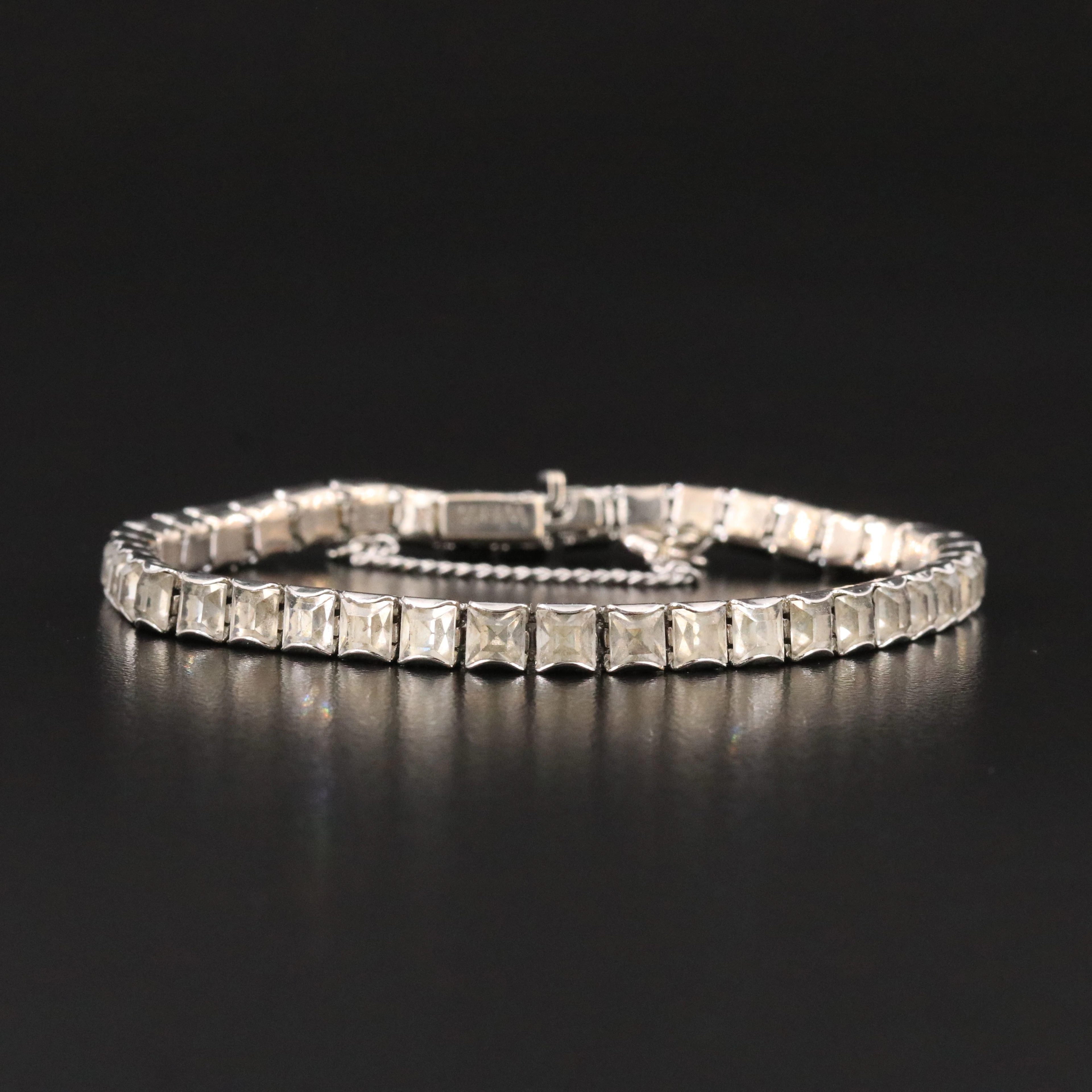 Weiss Crystal Line Bracelet