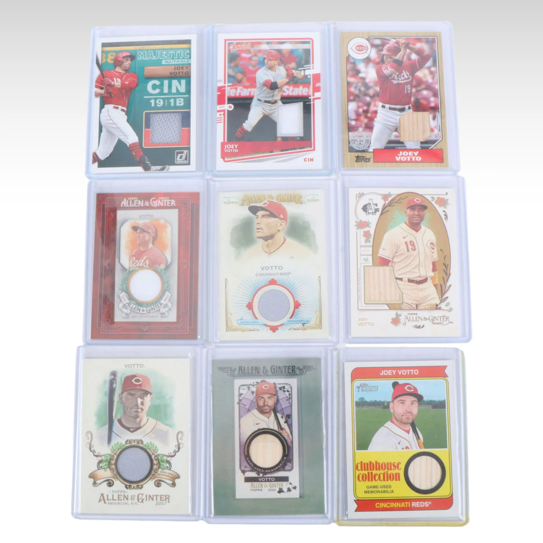 Joey Votto Cincinnati Reds Relic Baseball Cards