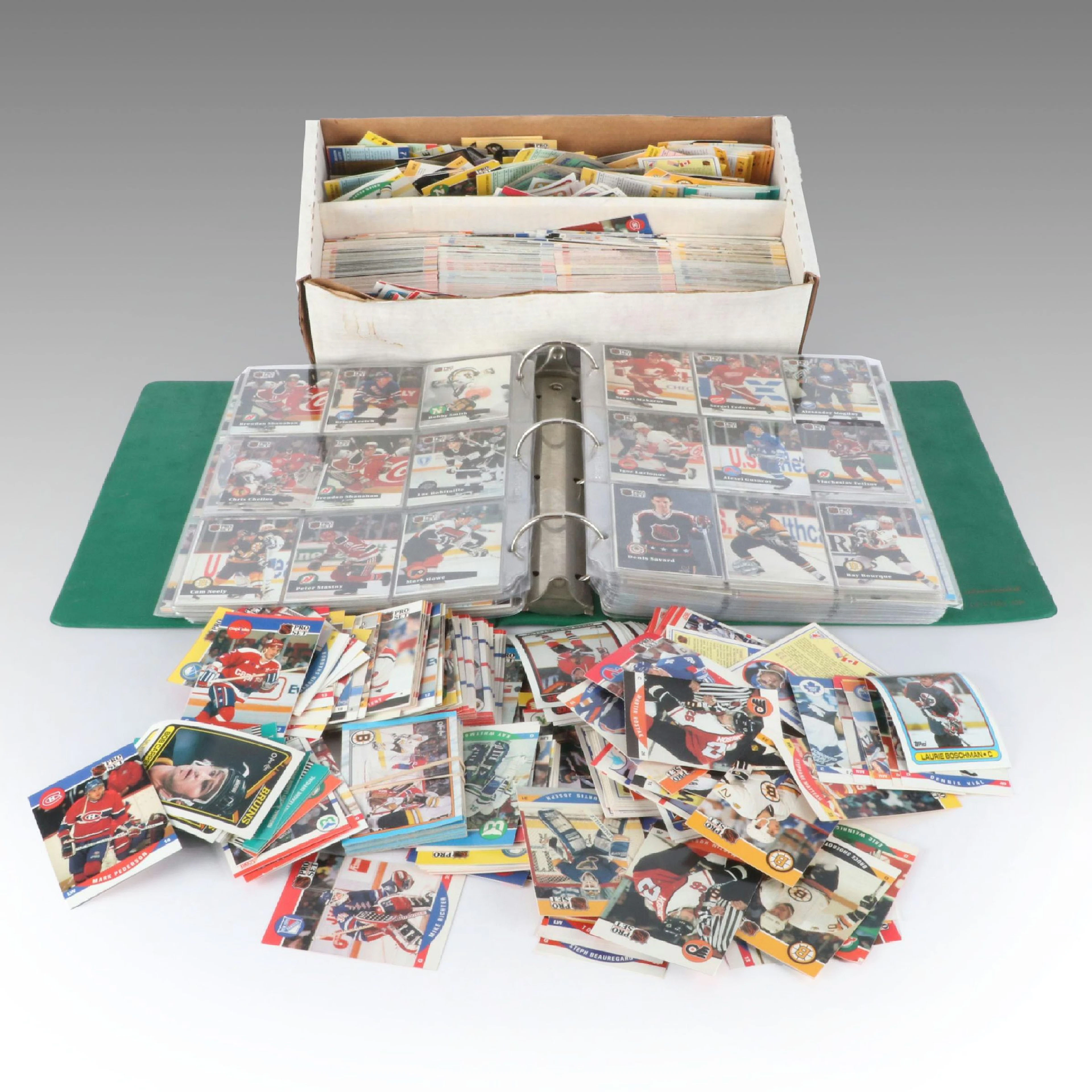 Group of Hockey Trading Cards, Late 80s to Early 90s
