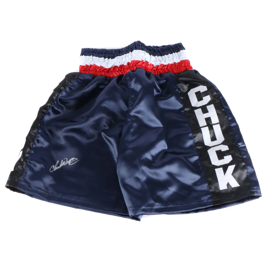 Chuck Wepner Signed Boxing Trunks, JSA