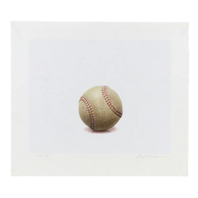 Philip Michaelson Serigraph Vintage Baseball