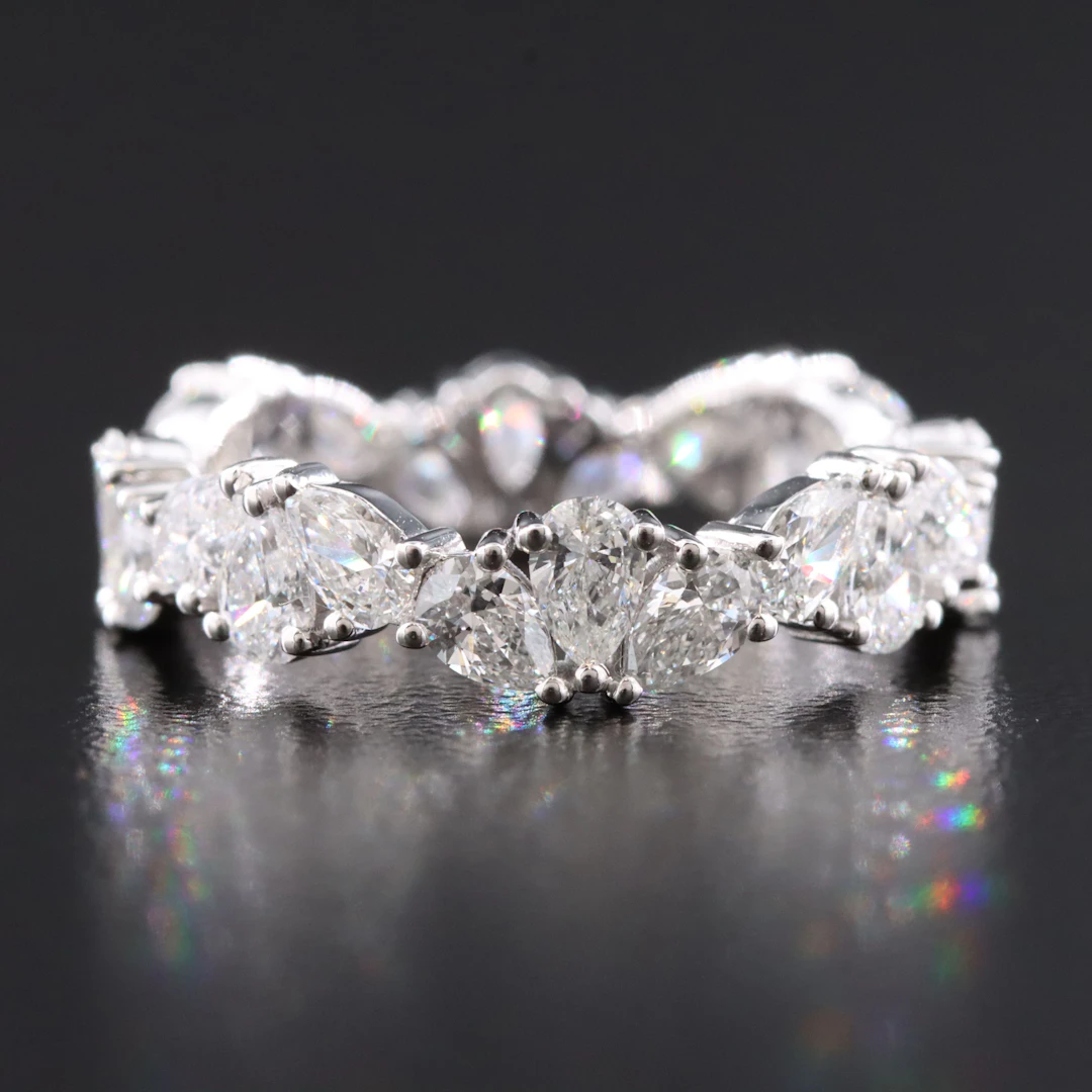 14K 2.09 CTW Lab Grown Diamond Eternity Band