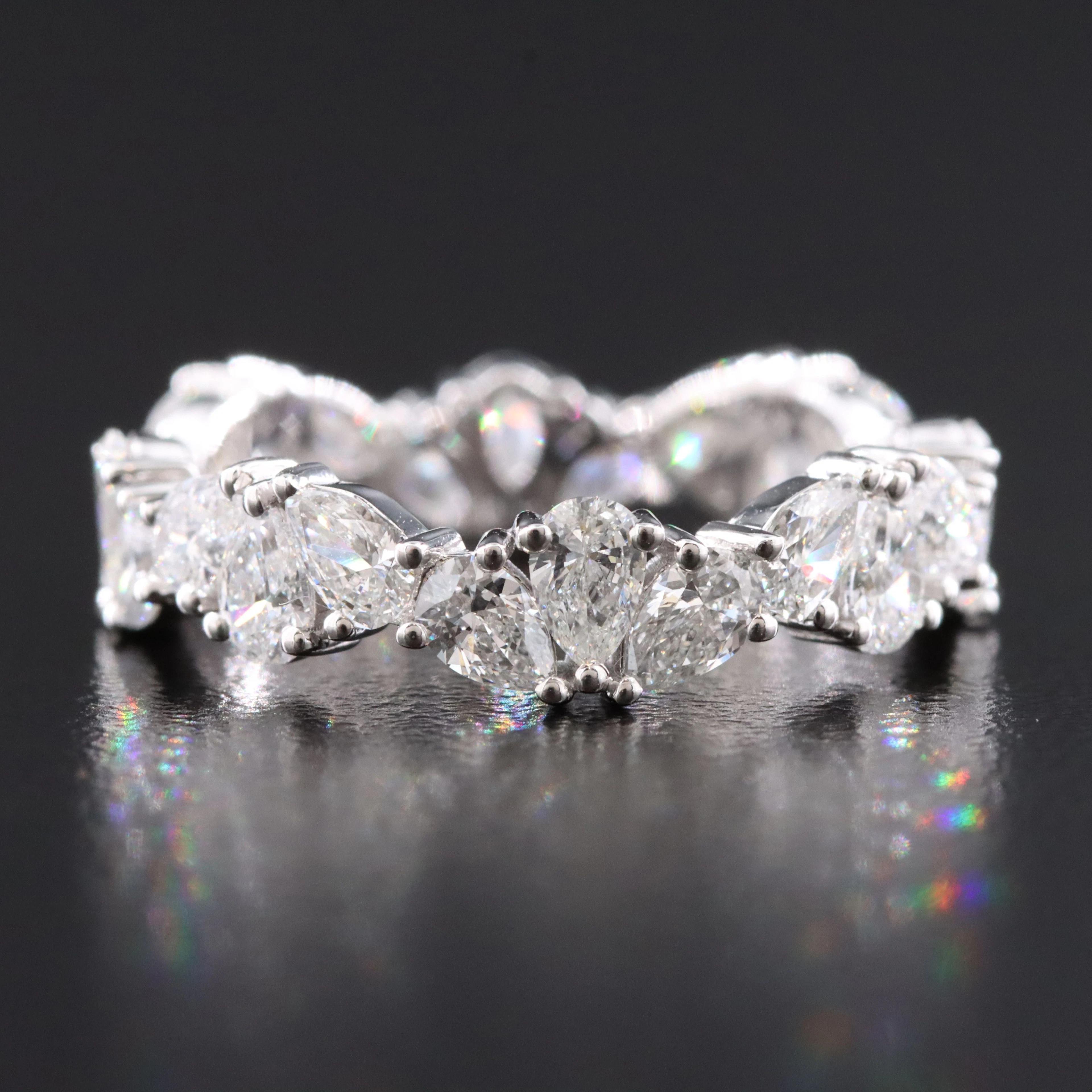 14K 2.09 CTW Lab Grown Diamond Eternity Band