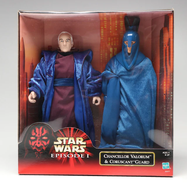 Hasbro Star Wars: Episode I "Chancellor Valorum & Coruscant Guard" Figure Set