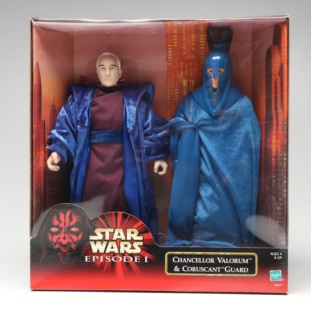 Hasbro Star Wars: Episode I "Chancellor Valorum & Coruscant Guard" Figure Set