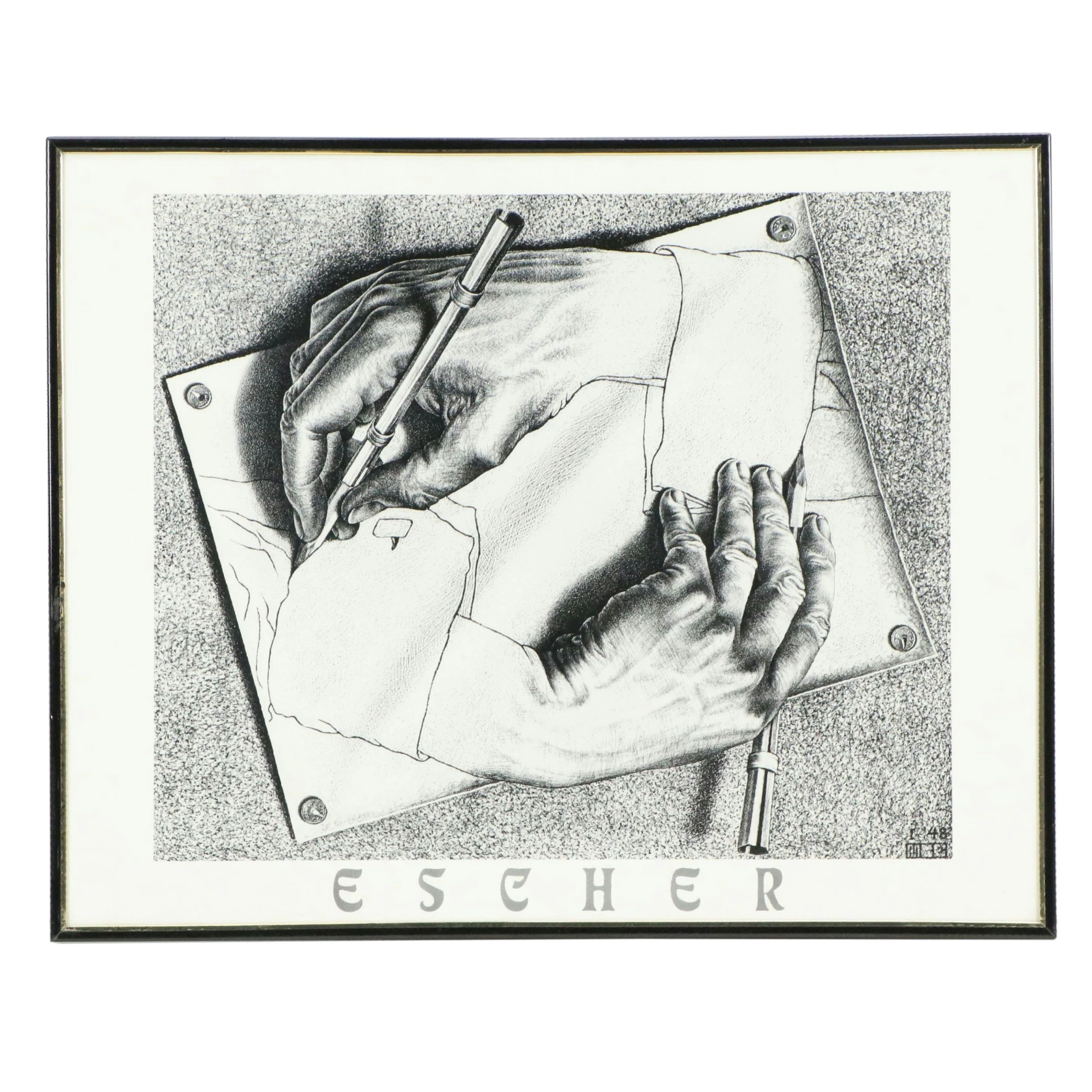 Offset Lithograph After M. C. Escher "Escher," 21st Century