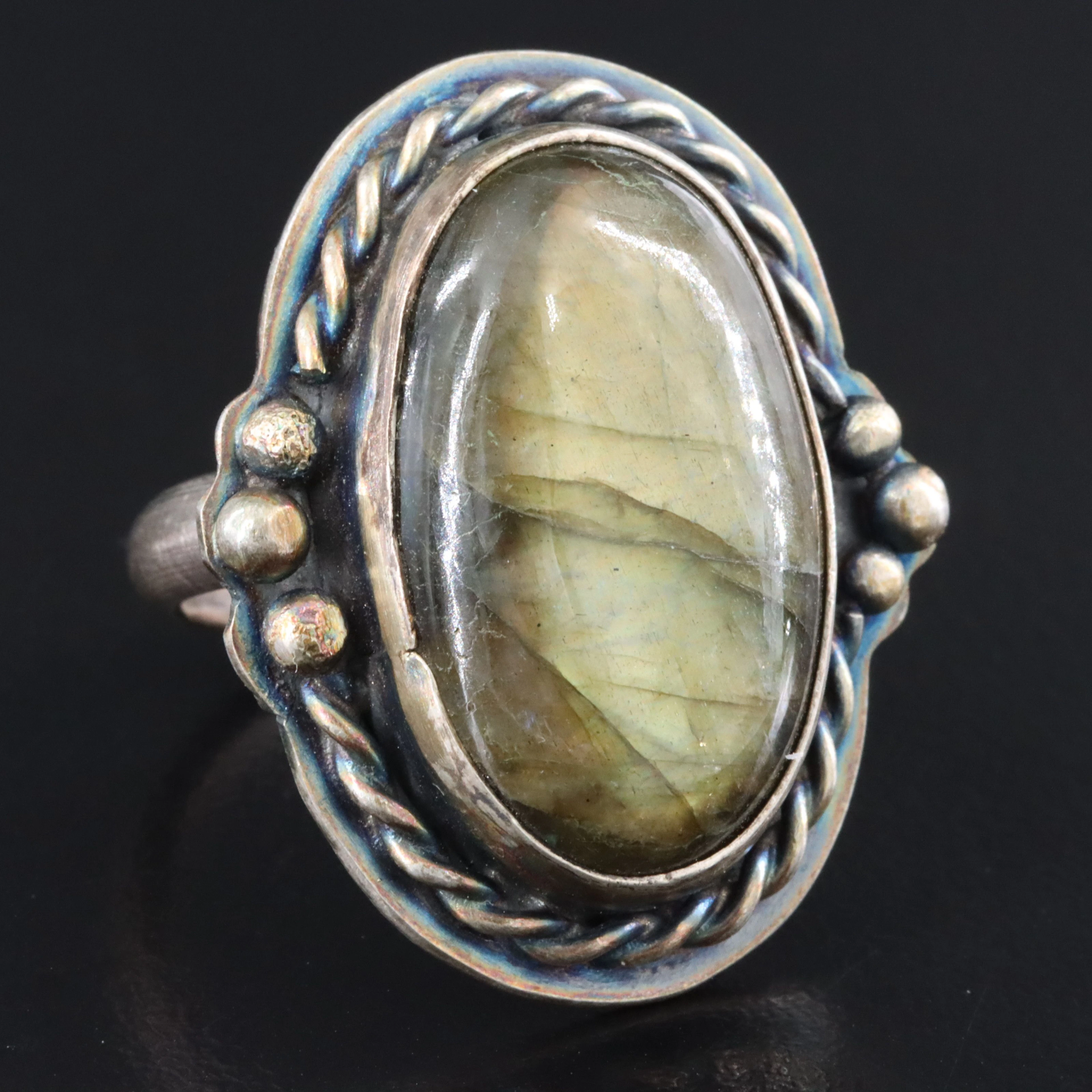 EON Designs Sterling Labradorite Ring