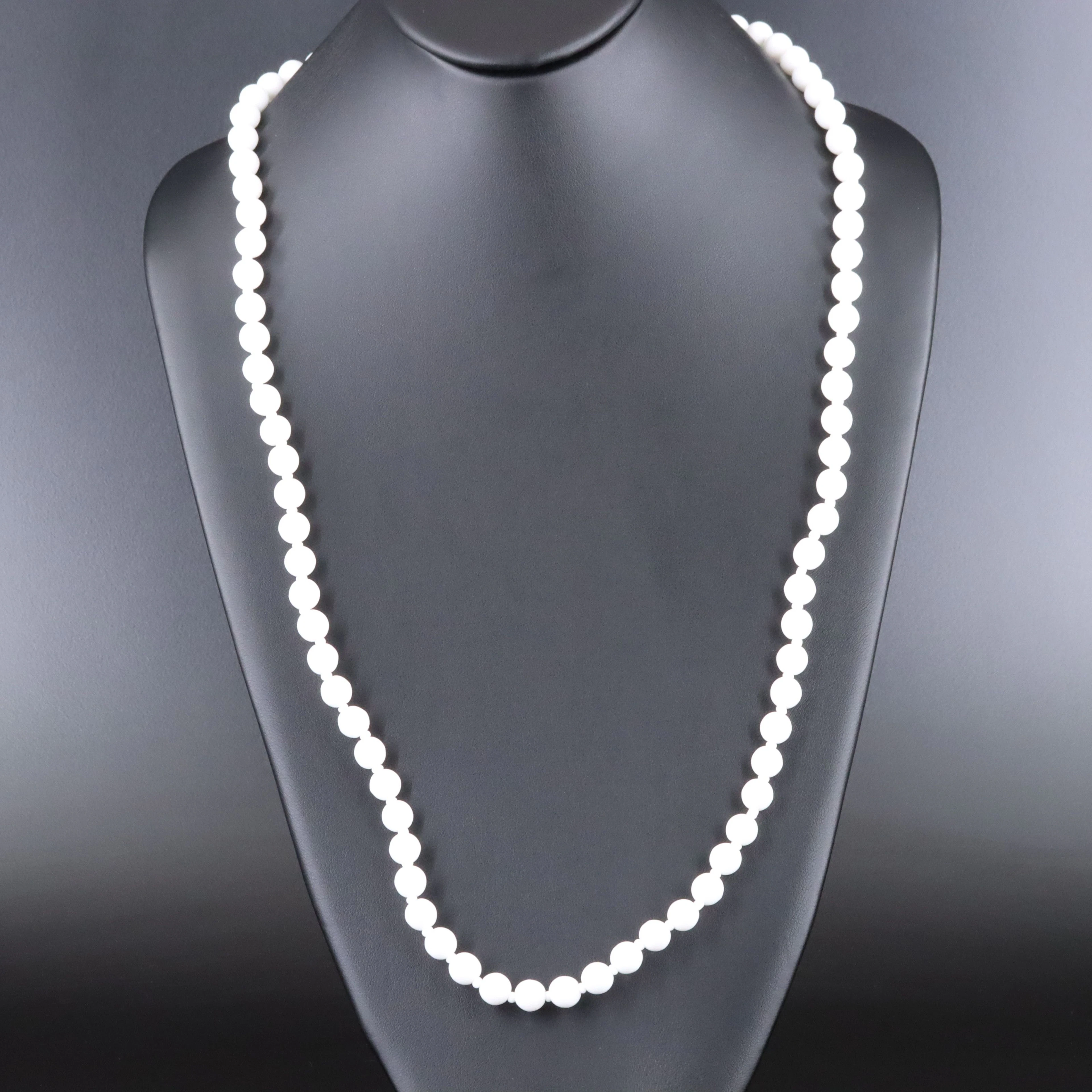 Miriam Haskell Bead Necklace, 1970s