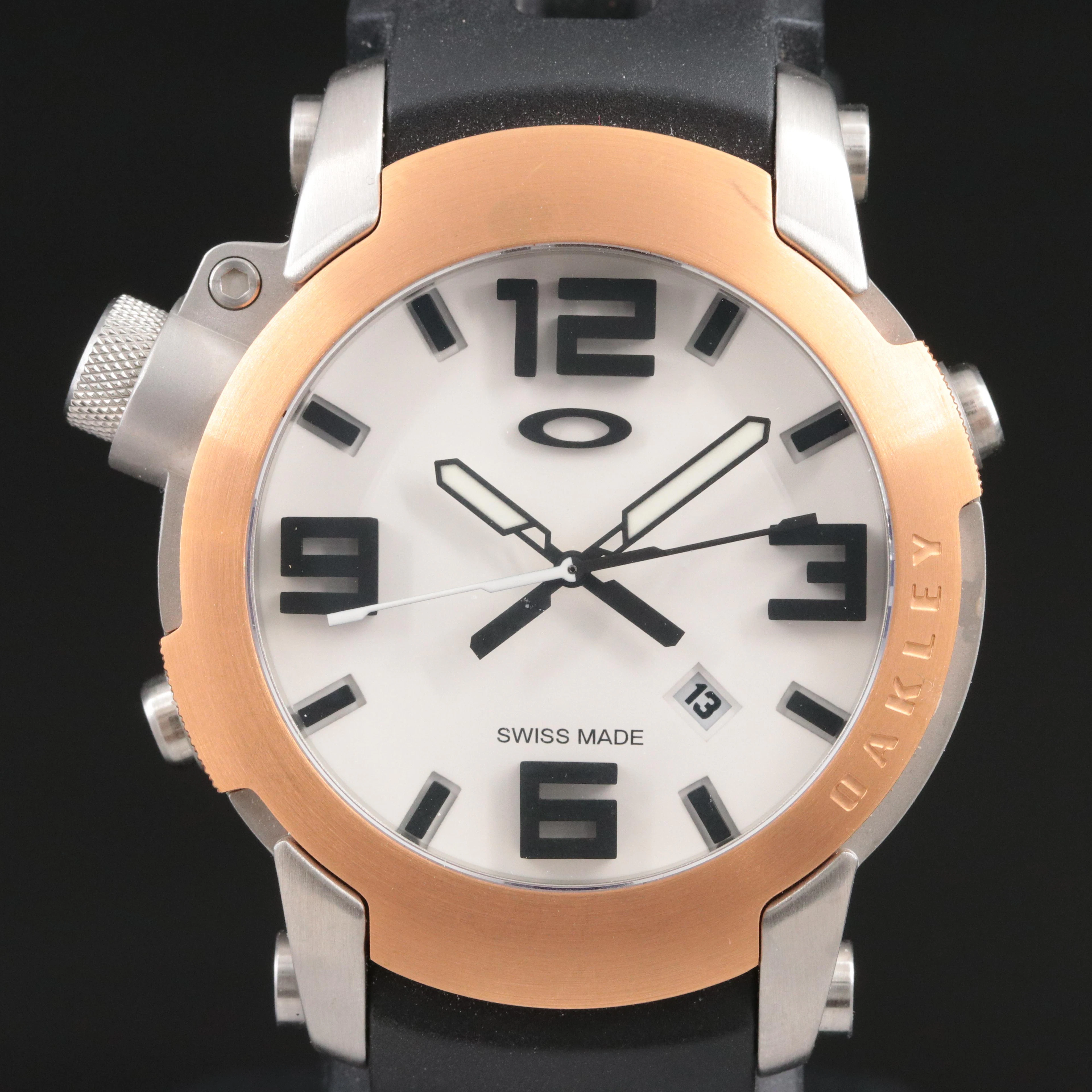 Oakley Kill Switch Rose Tone and Stainless Steel Watch
