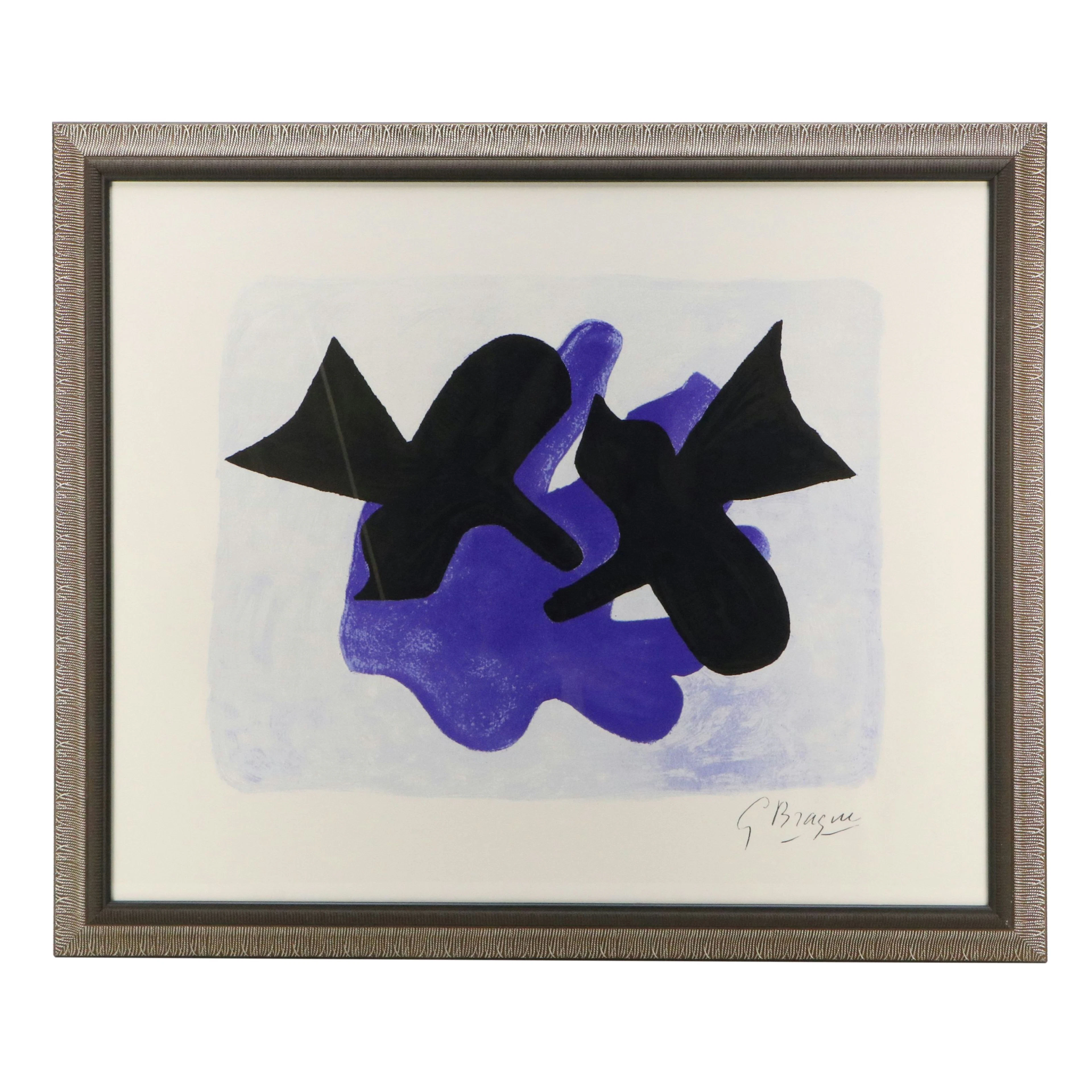 Serigraph After Georges Braque "Astre et l'Oiseau II"