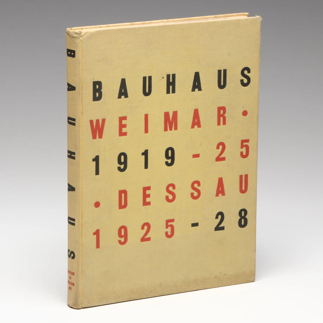 First Edition "Bauhaus, 1919–1928" Edited by Herbert Bayer et al., 1938