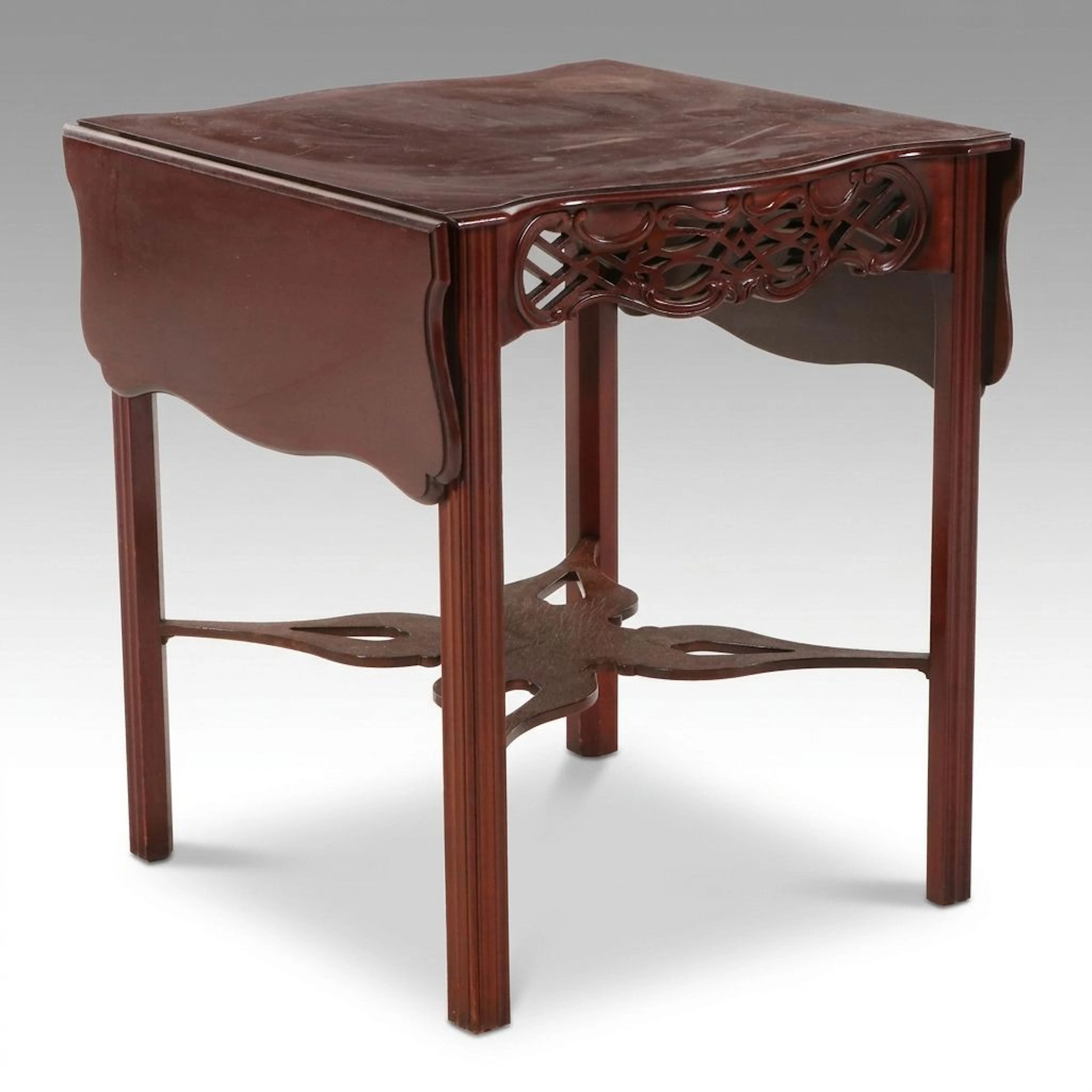 Baker Furniture Historic Charleston Reproductions Chippendale Style Side Table