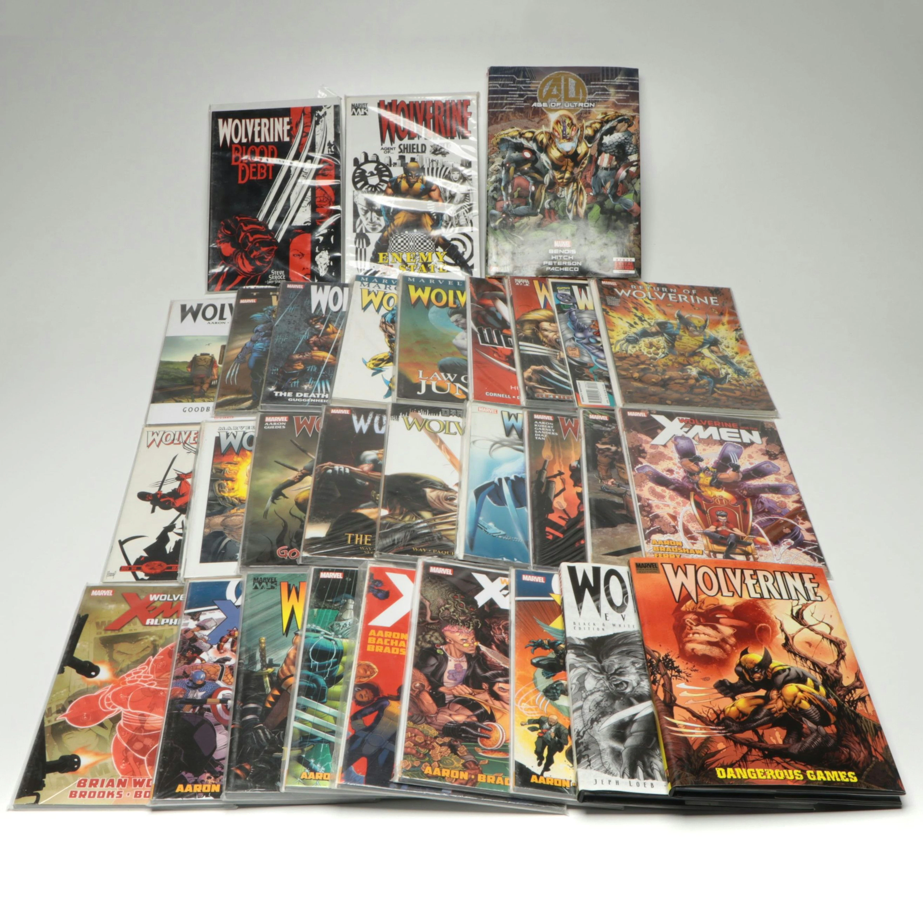 "Age of Ultron", "Wolverine: Evolution" and More Marvel Comic Books