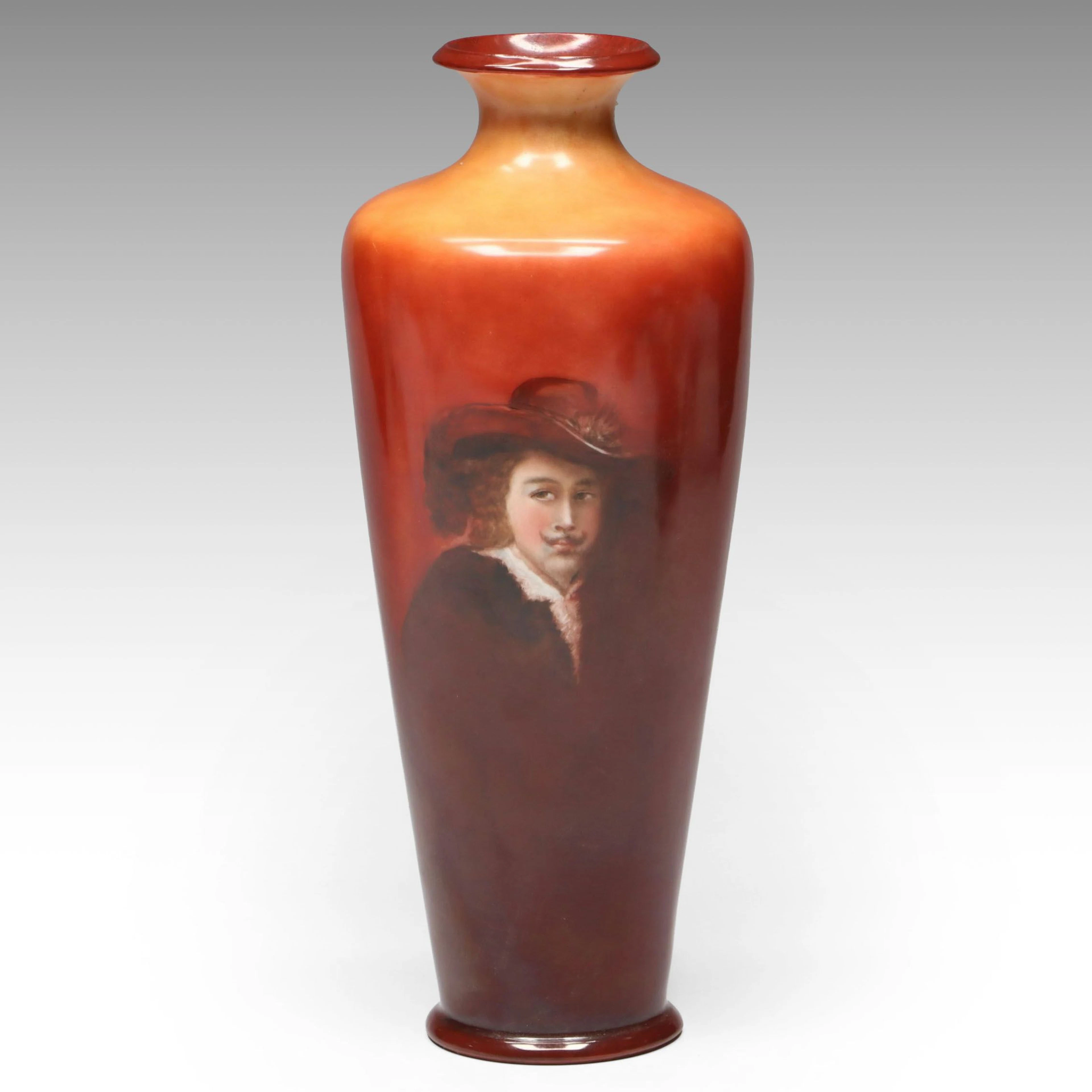 Rosenthal Porcelain Vase with Portrait