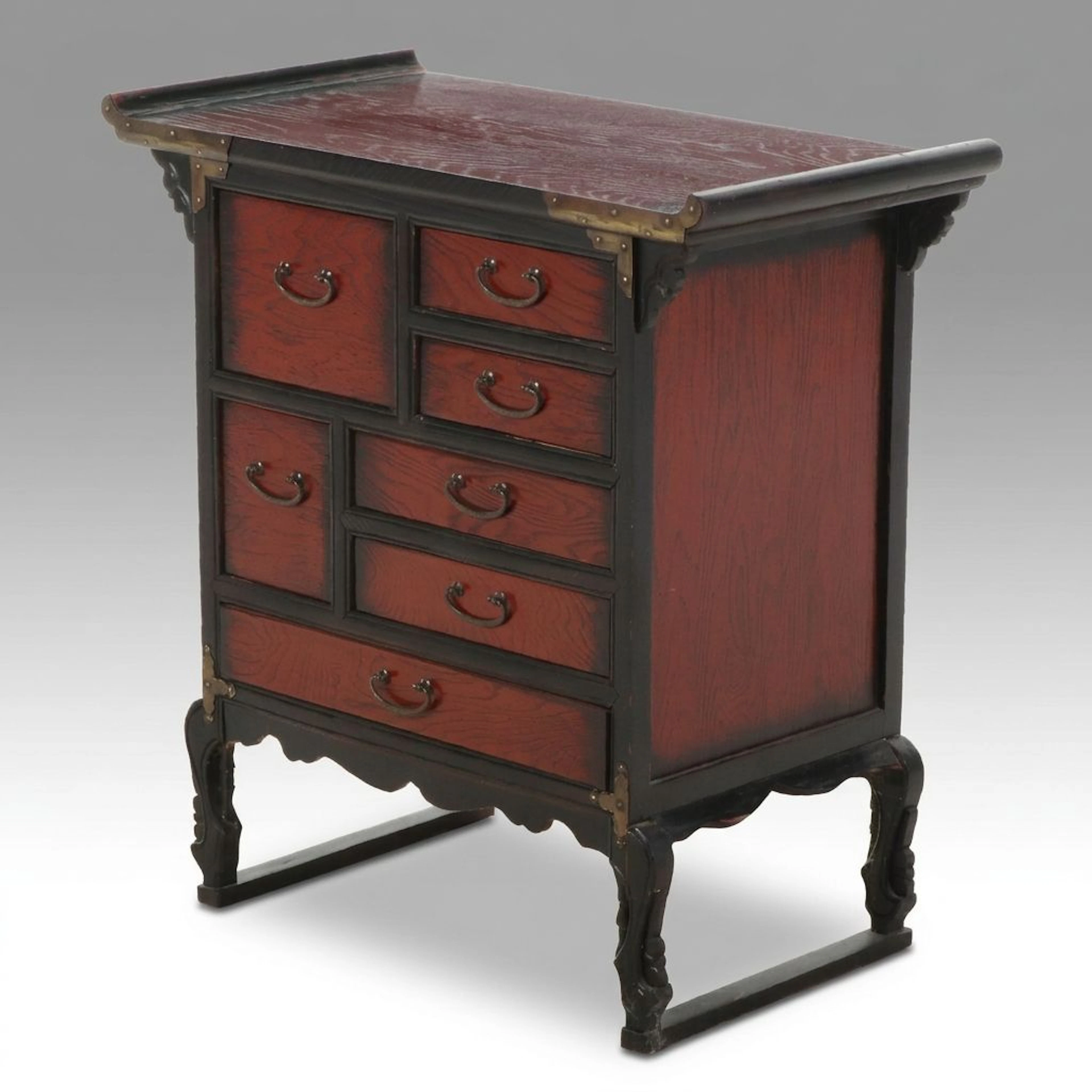Chinese Style Temple Chest of Drawers