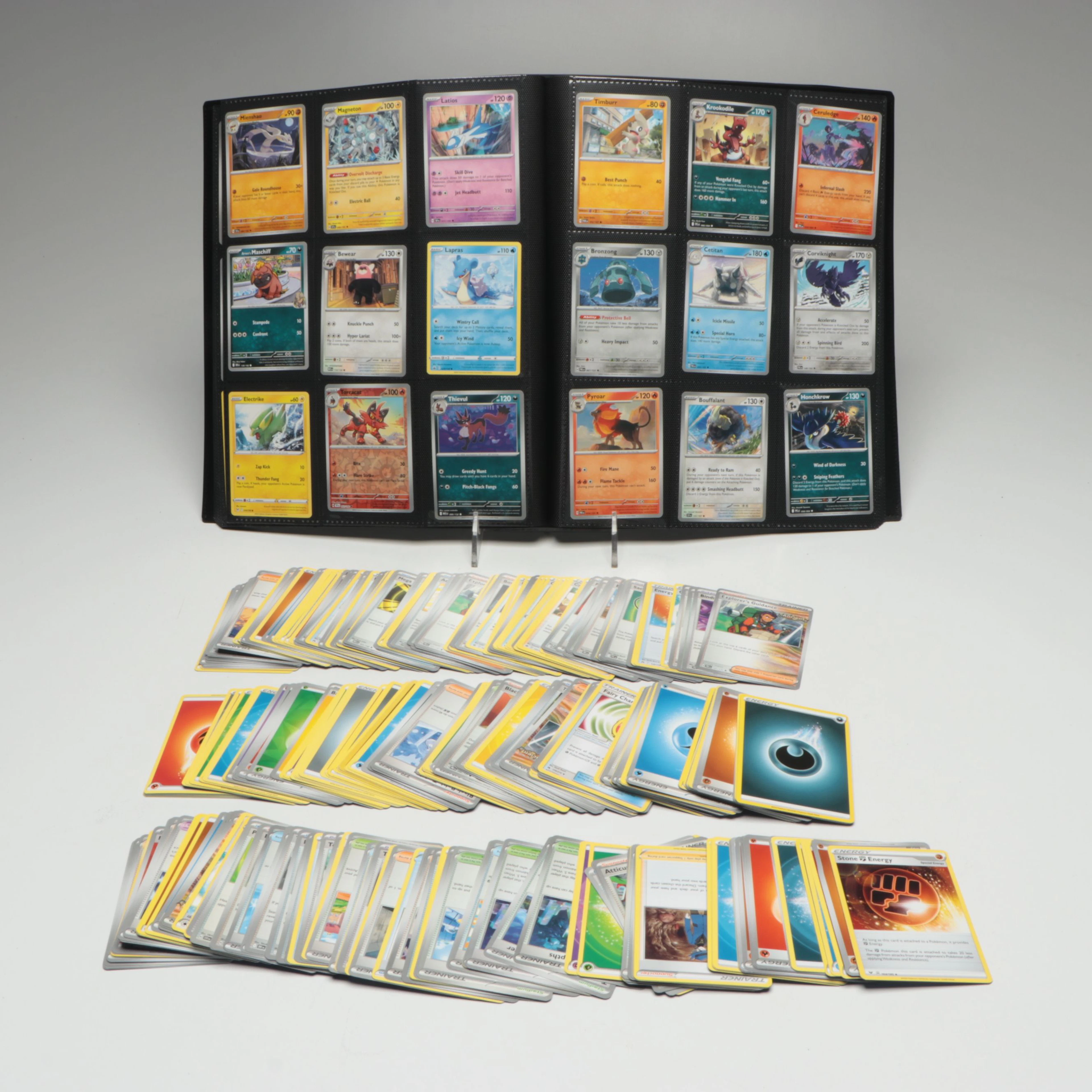 Pokémon Cards Featuring Holos, Basics and More, 1990s-2020s