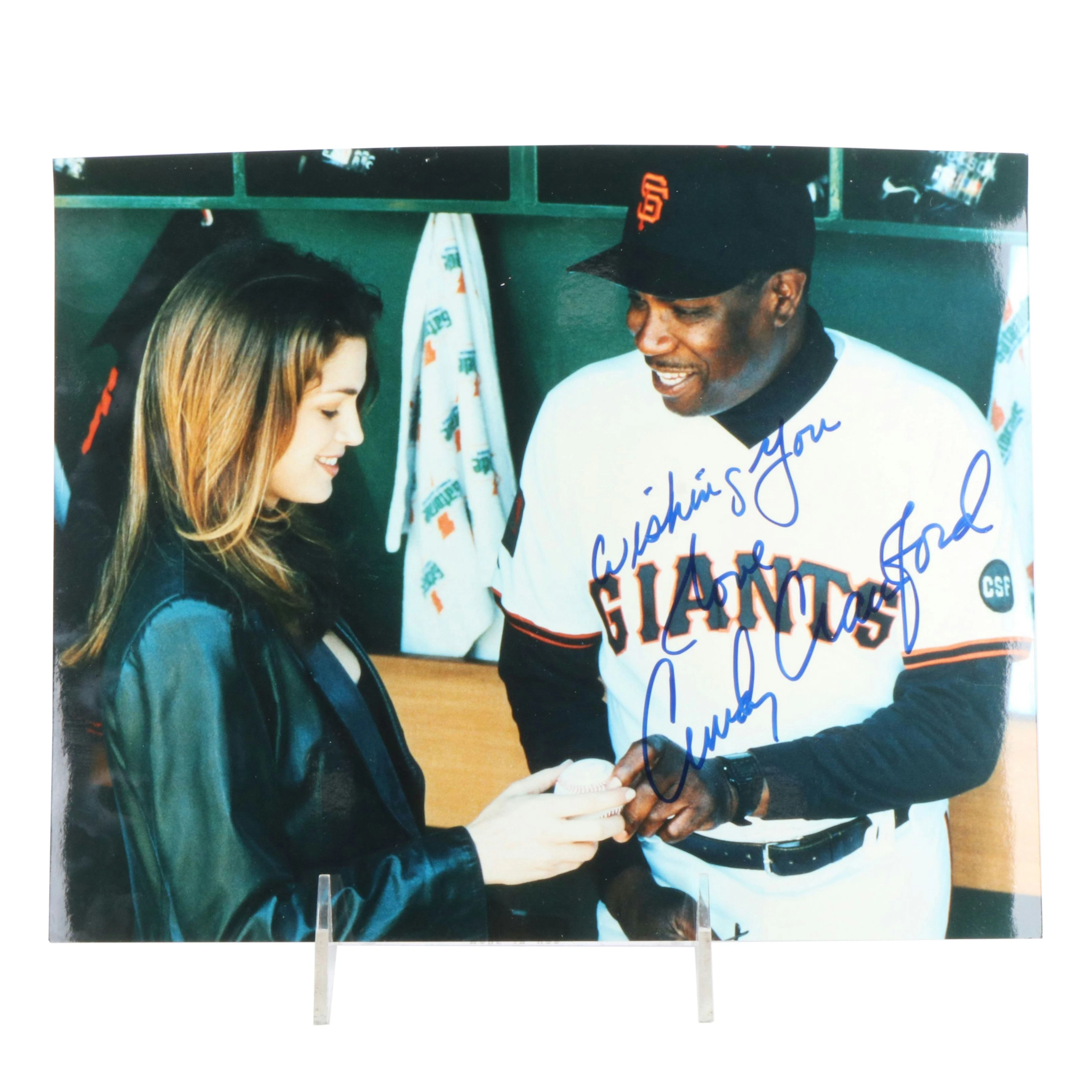 Cindy Crawford Signed Photograph