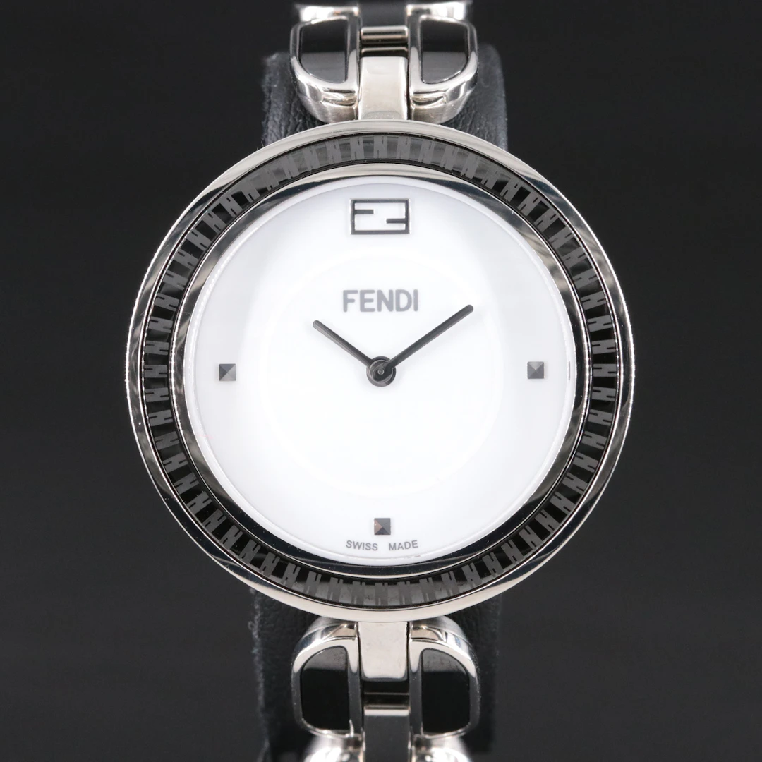 Fendi "My Way" Enamel and Stainless Steel Quartz Watch