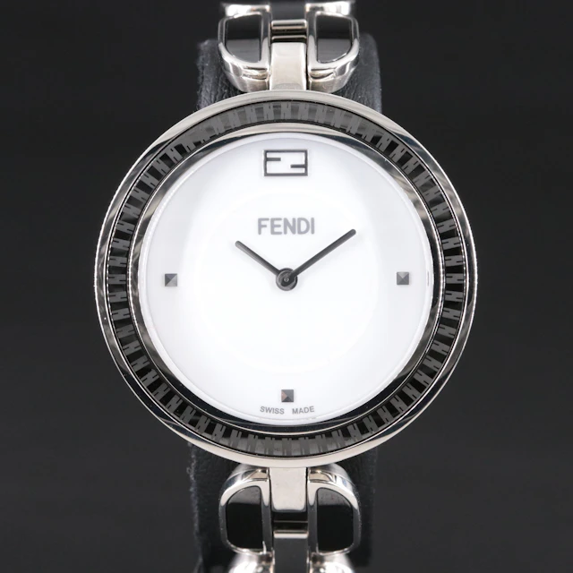 Fendi "My Way" Enamel and Stainless Steel Quartz Watch
