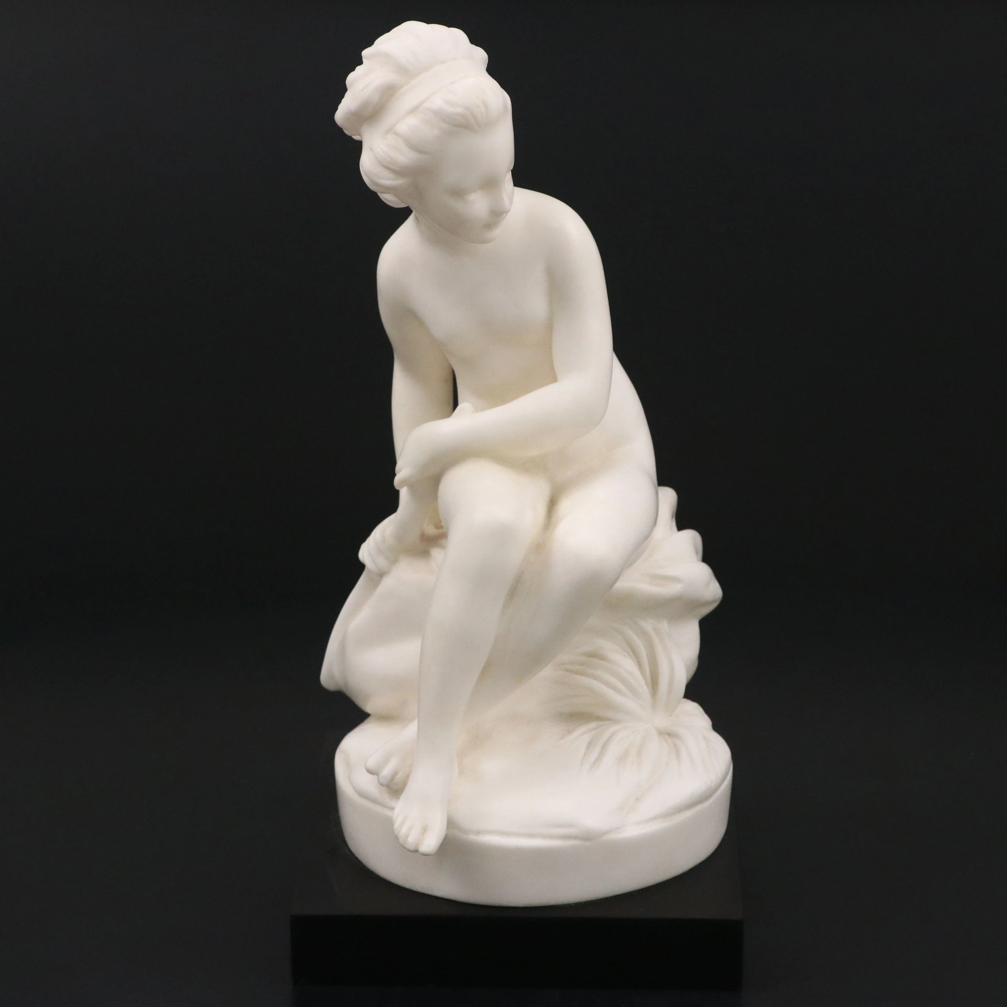 Neoclassical Bisque Figure After Étienne Maurice Falconet's "Psyche"