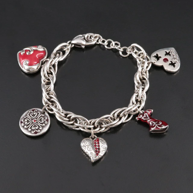 Brighton "Go Red for Women" Charm Bracelet