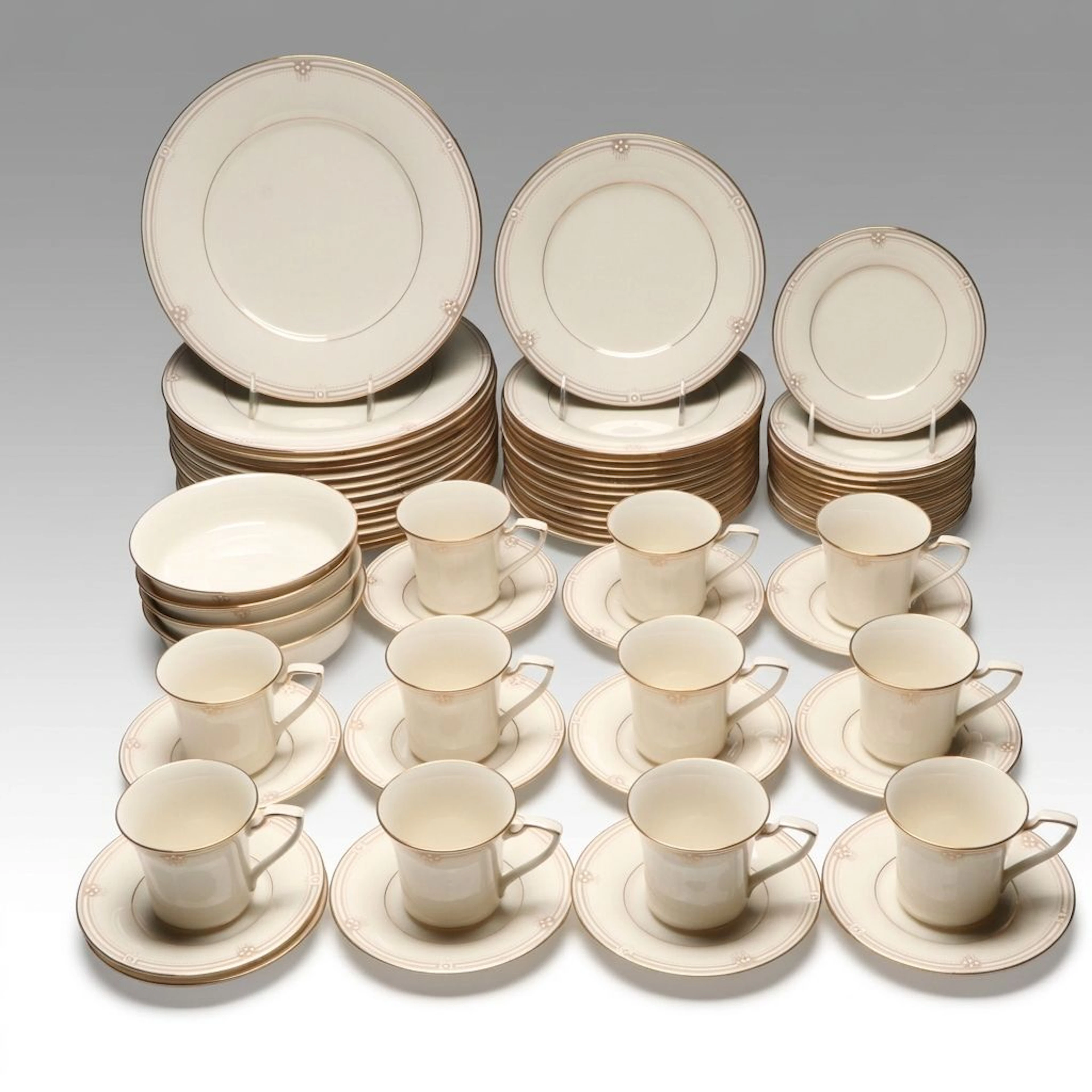 Noritake "Satin Gown" Porcelain Dinnerware, 1989-1999
