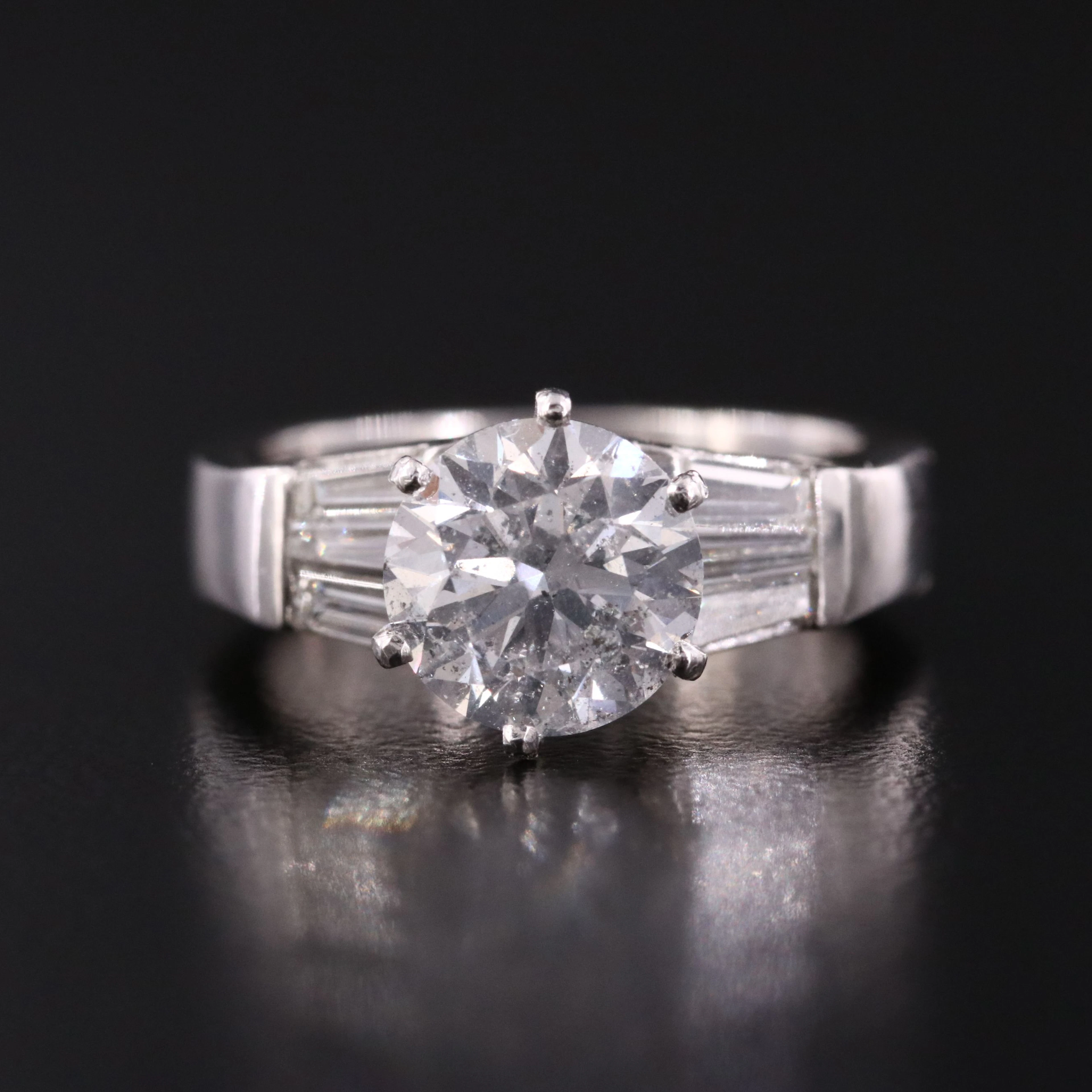 Platinum 2.26 CTW Diamond Ring