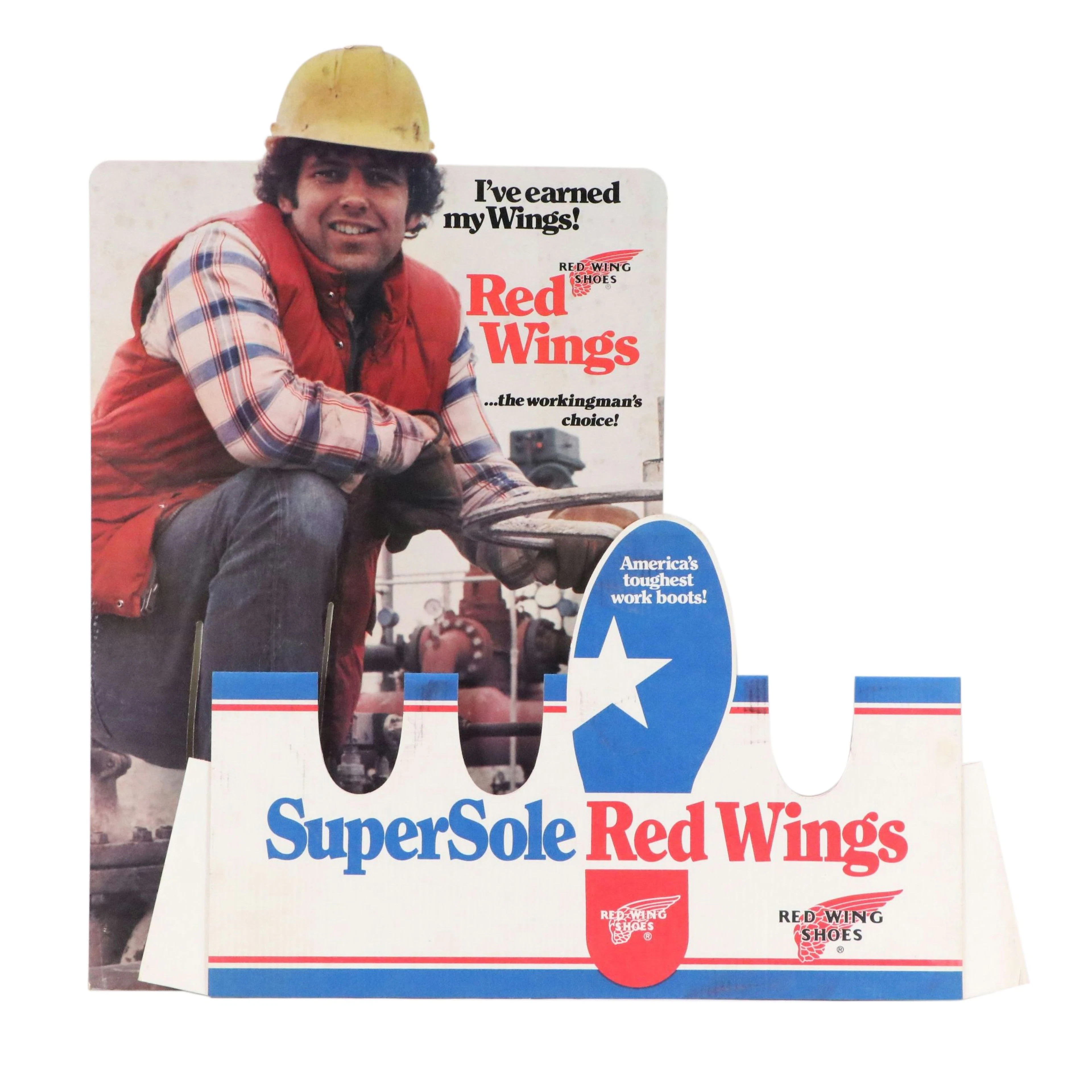 Red Wing Shoes Offset Lithograph Advertisements, Late 20th Century