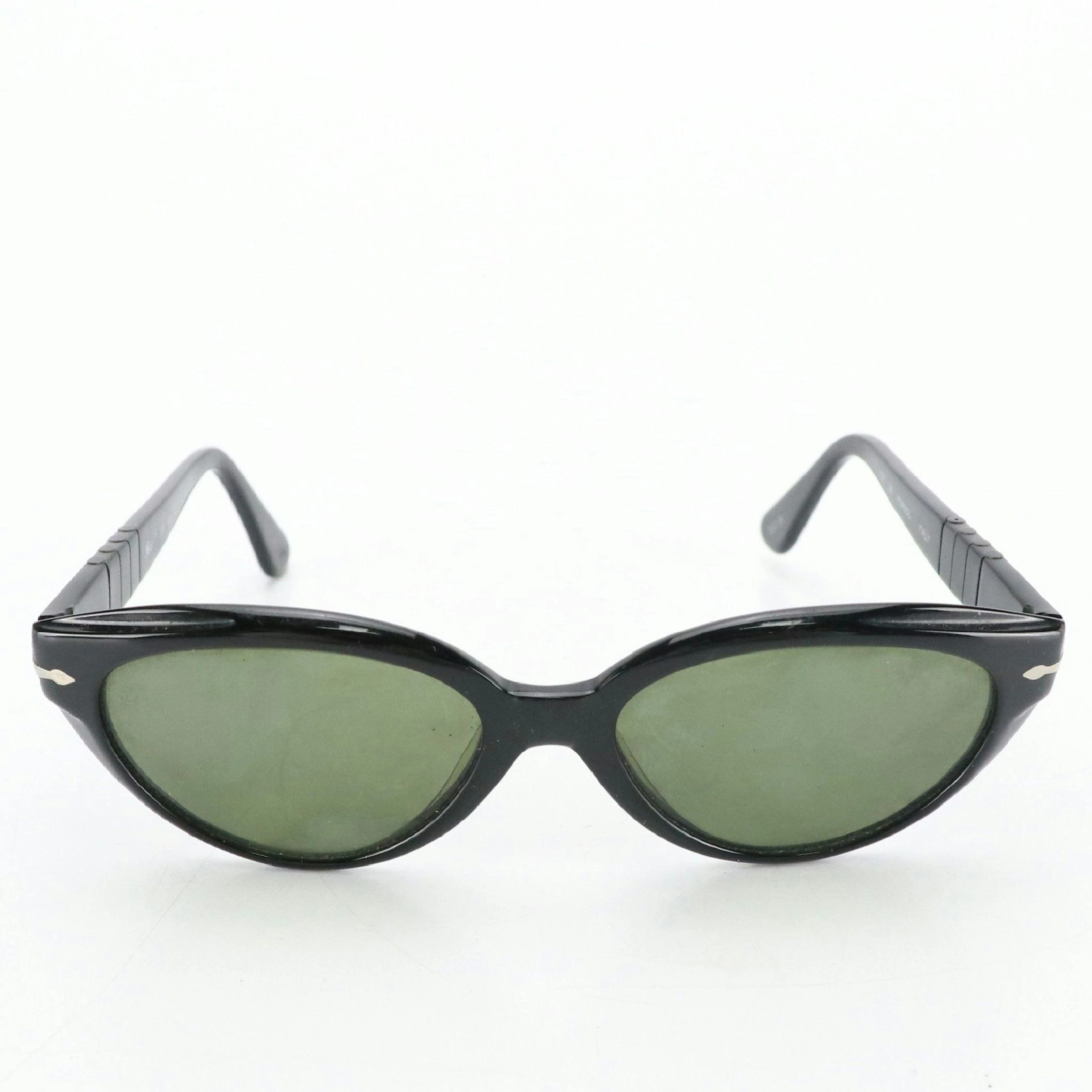 Persol Carol 853 Black Cat-Eye Sunglasses with Case