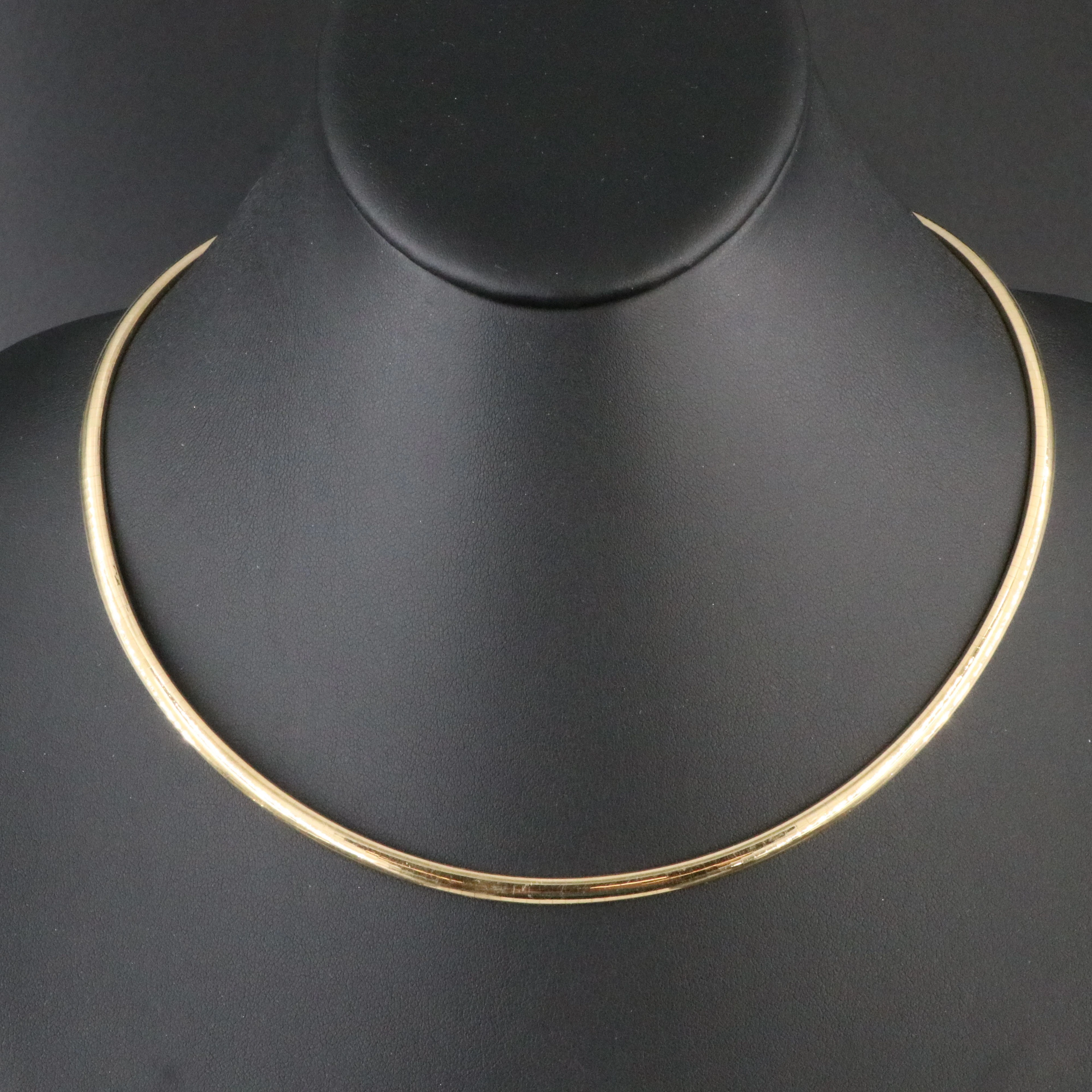 14K Omega Chain Necklace