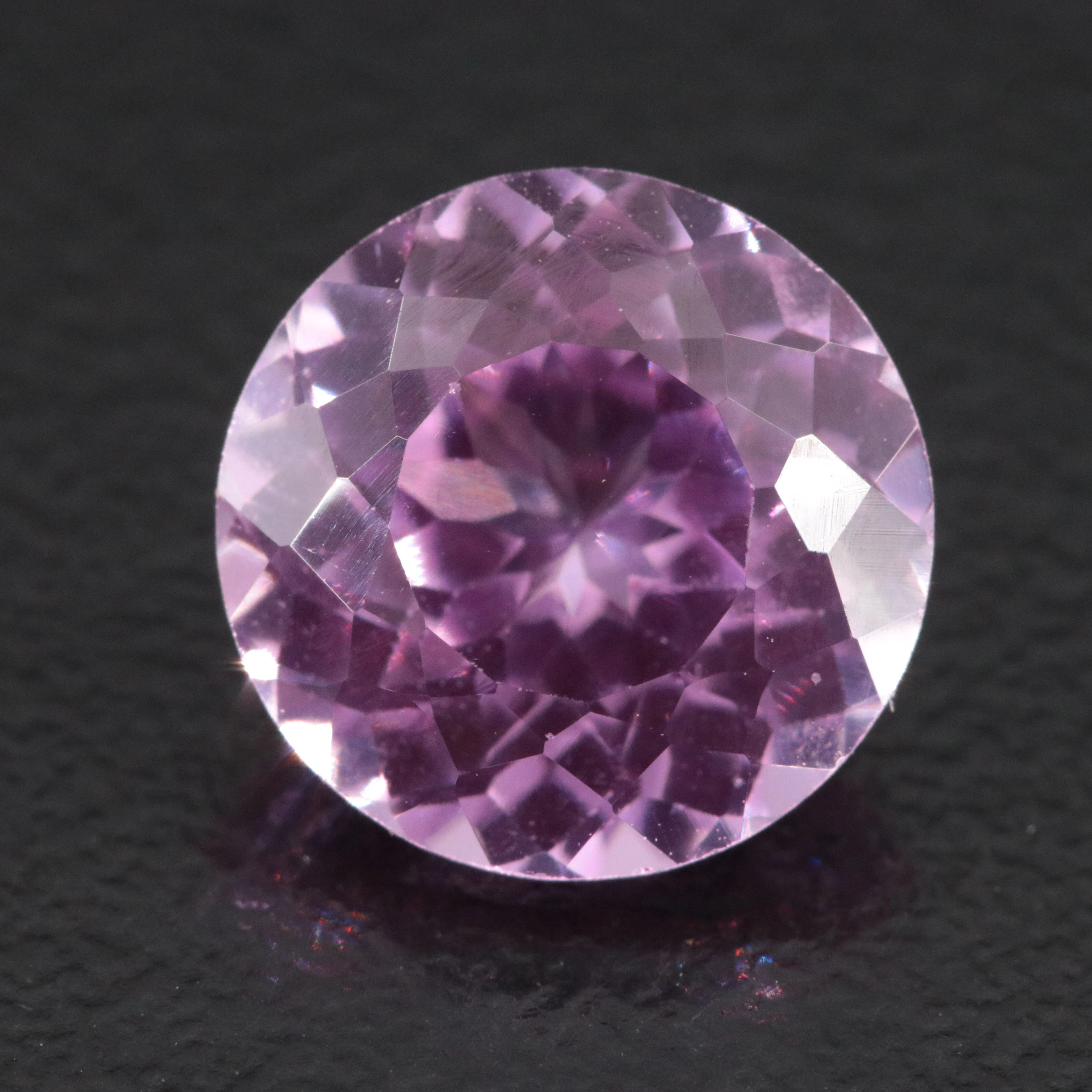 Loose 4.14 CT Lab Grown Pink Sapphire