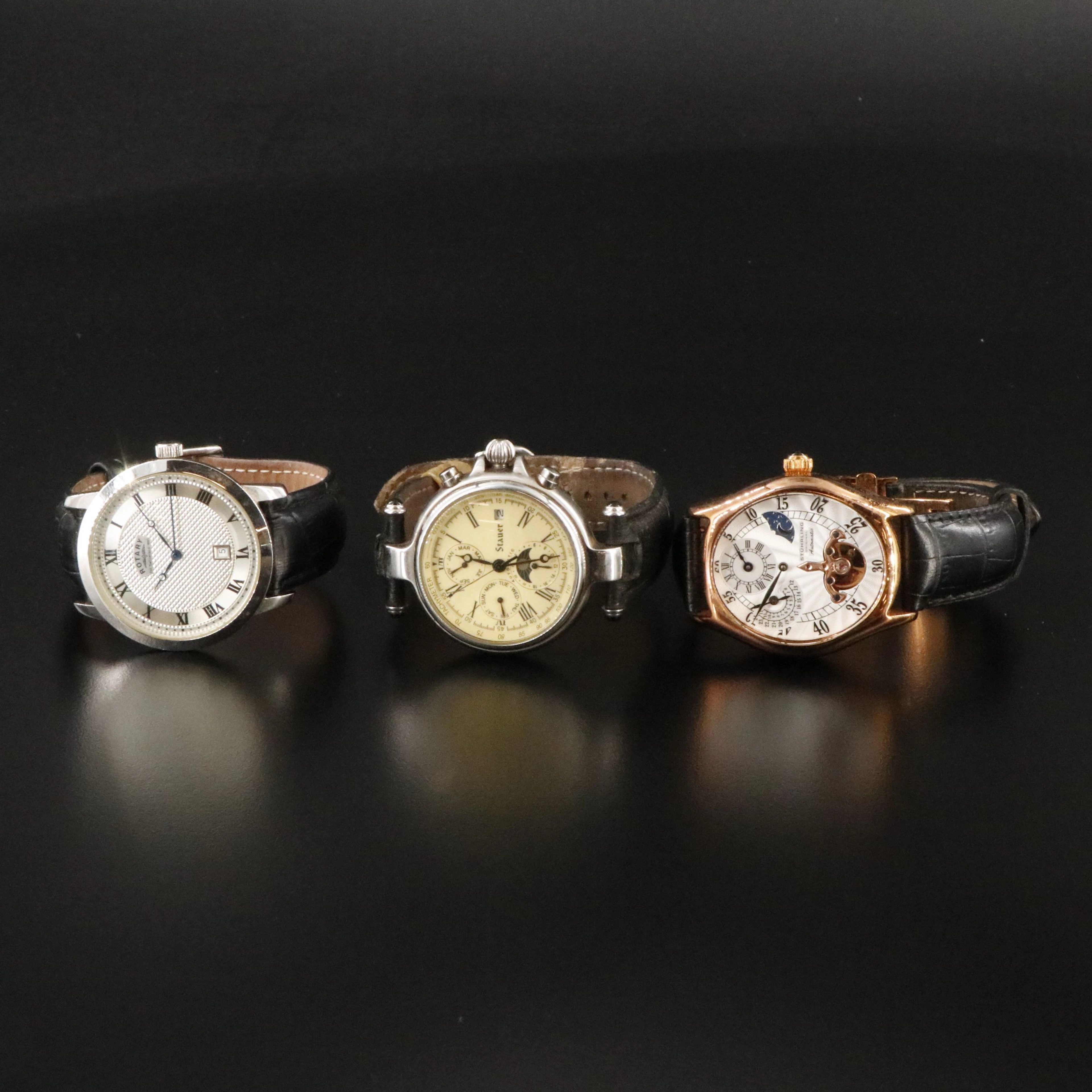 Rotary, Stauer and Stührling Automatic and Quartz Watch Selection