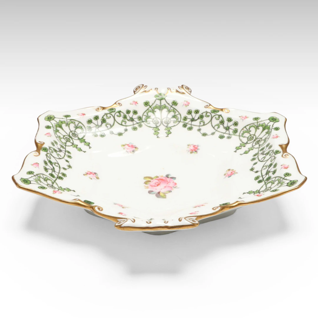 Royal Crown Derby Porcelain Handled Bowl, Early 20th Century