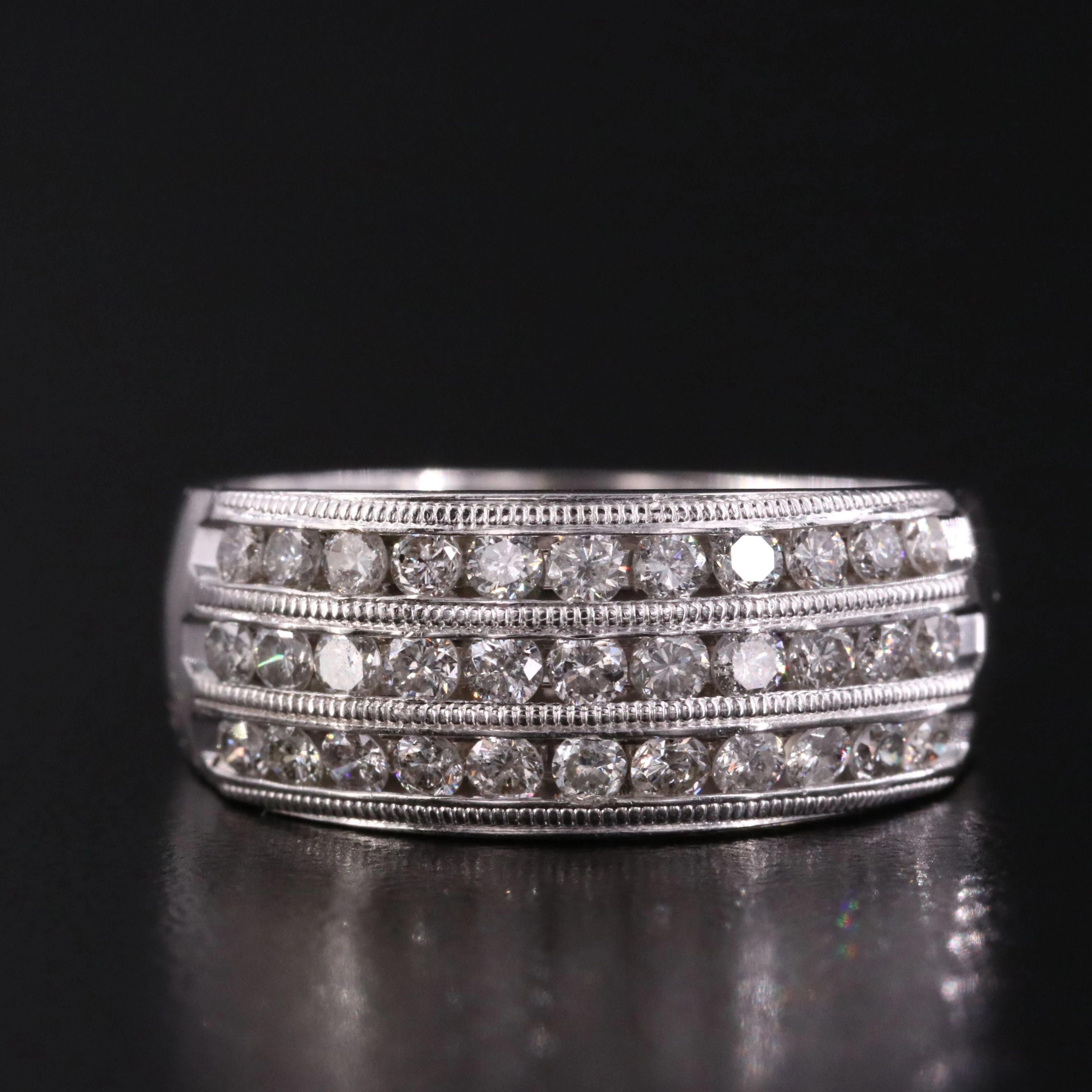 14K 0.96 CTW Diamond Band