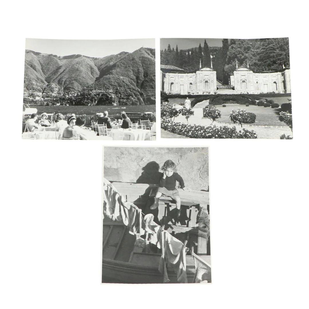 Bernard G. Silberstein Silver Gelatin Photographs of Italian Scenes