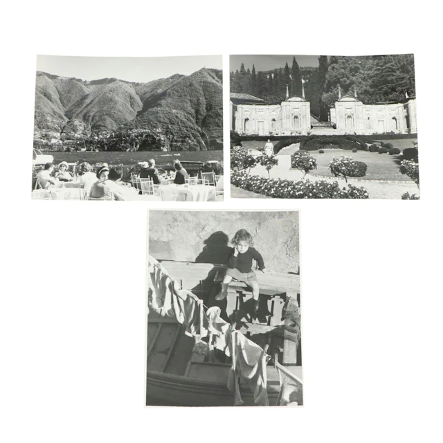 Bernard G. Silberstein Silver Gelatin Photographs of Italian Scenes